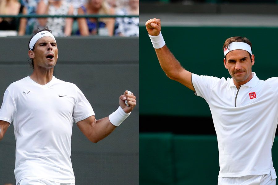 Rafael Nadal, Roger Federer