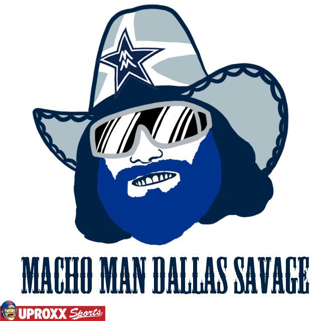 With WrestleMania on the horizon, Dallas Cowboys logo gets a 'Macho' remake