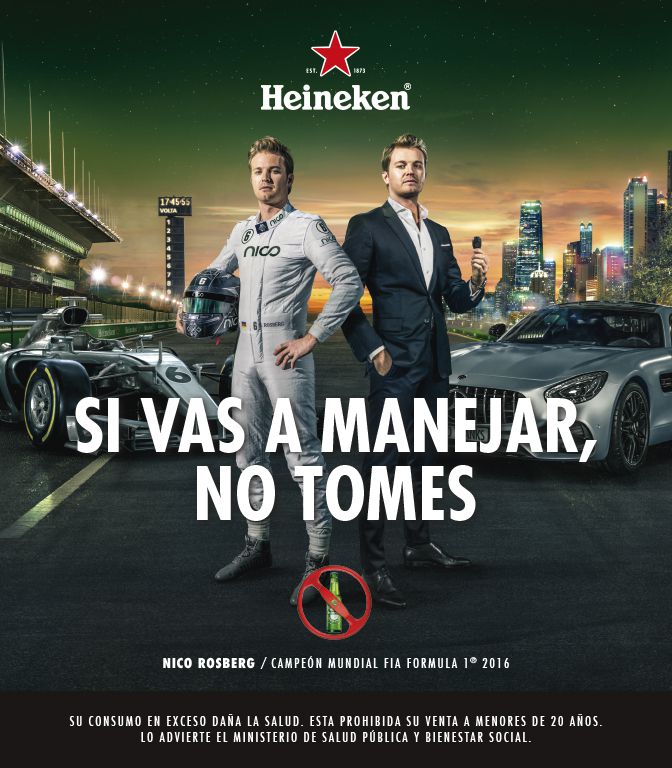 Heineken nico hot sale rosberg