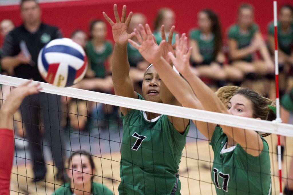 Former Southlake Carroll volleyball player Asjia O'Neal, now at