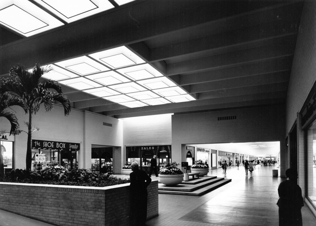 Taken on NorthPark's Opening Day - 1965  Vintage mall, Shopping center,  Dallas texas