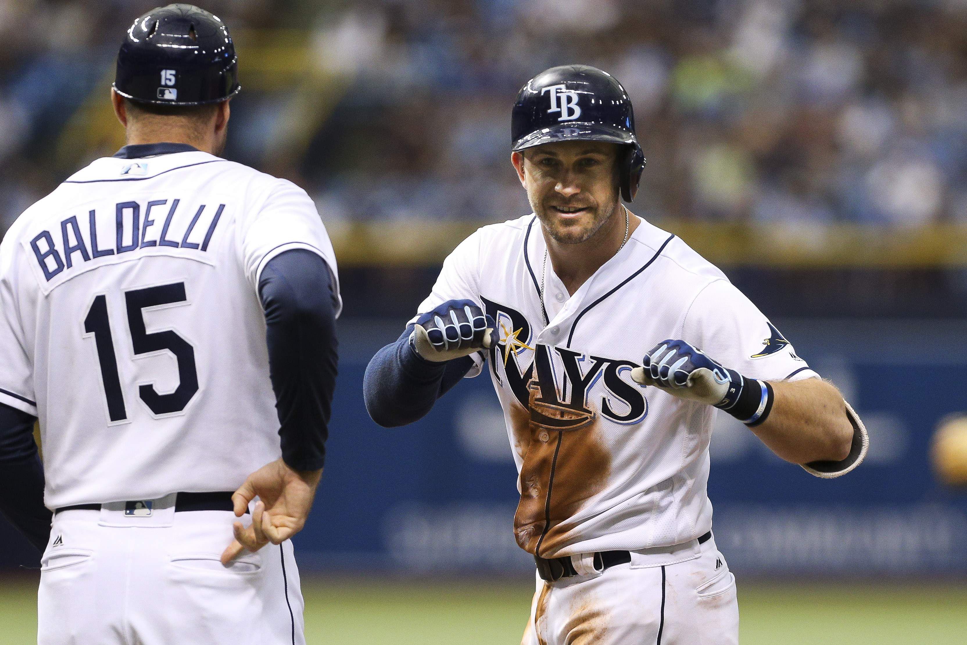Evan Longoria happy to be face of Tampa Bay Rays