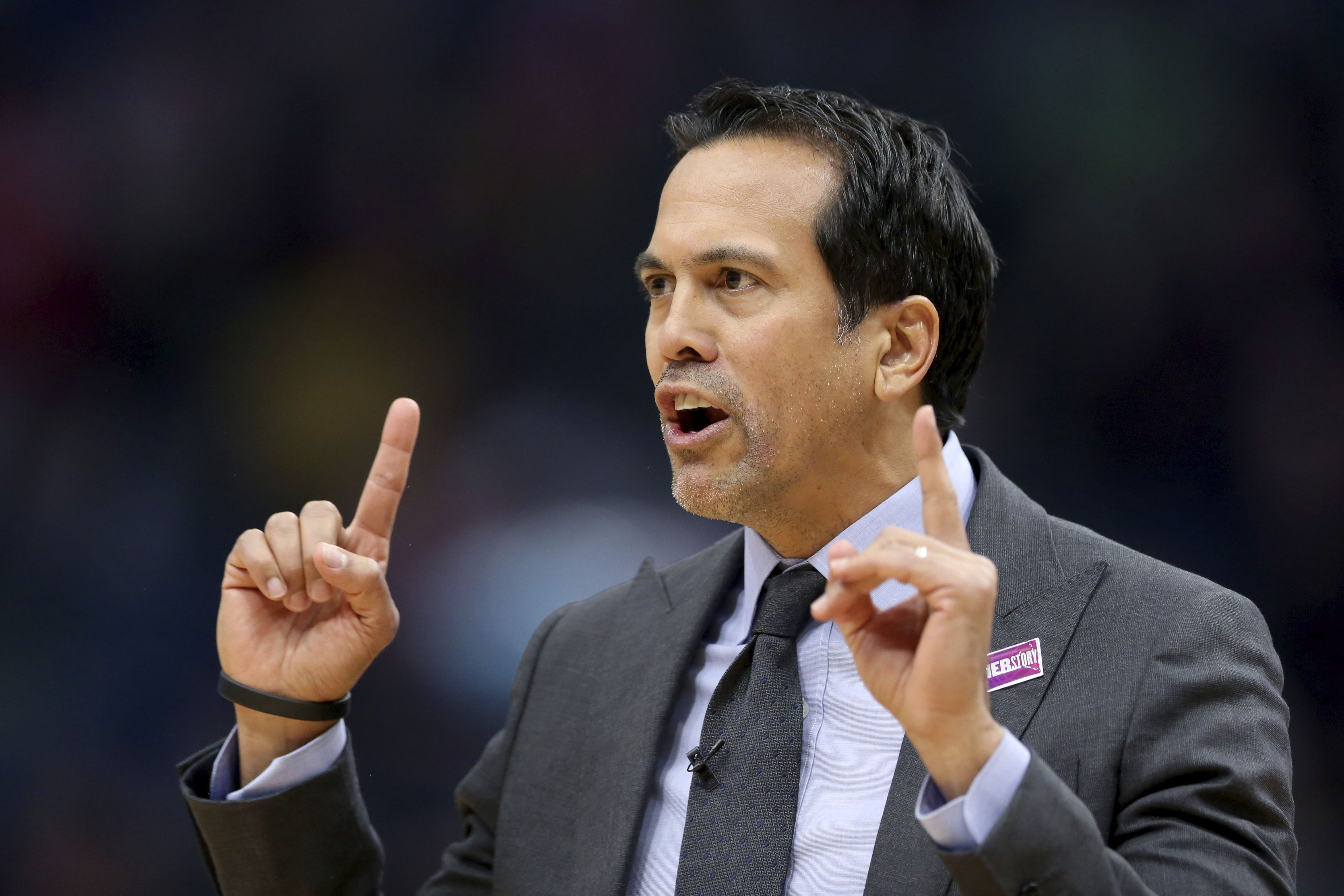 Spoelstra Named Coach of the Month - March 2013