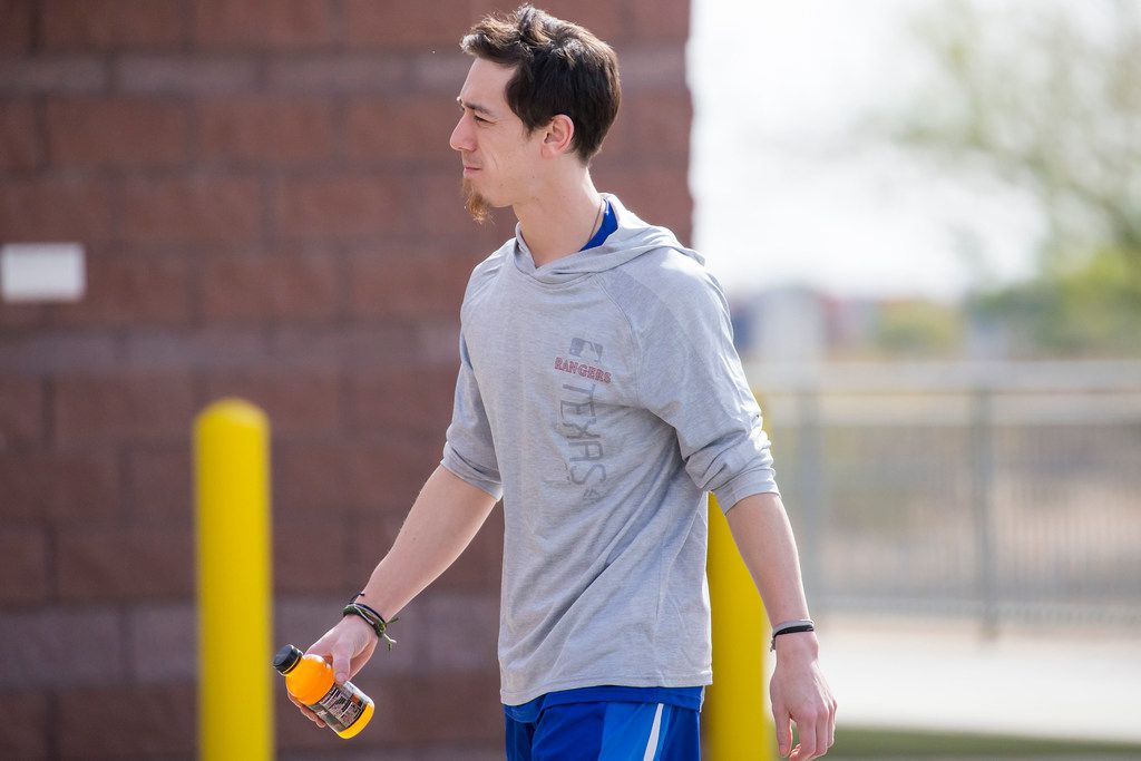 Two-time Cy Young winner Tim Lincecum has arrived at Rangers camp