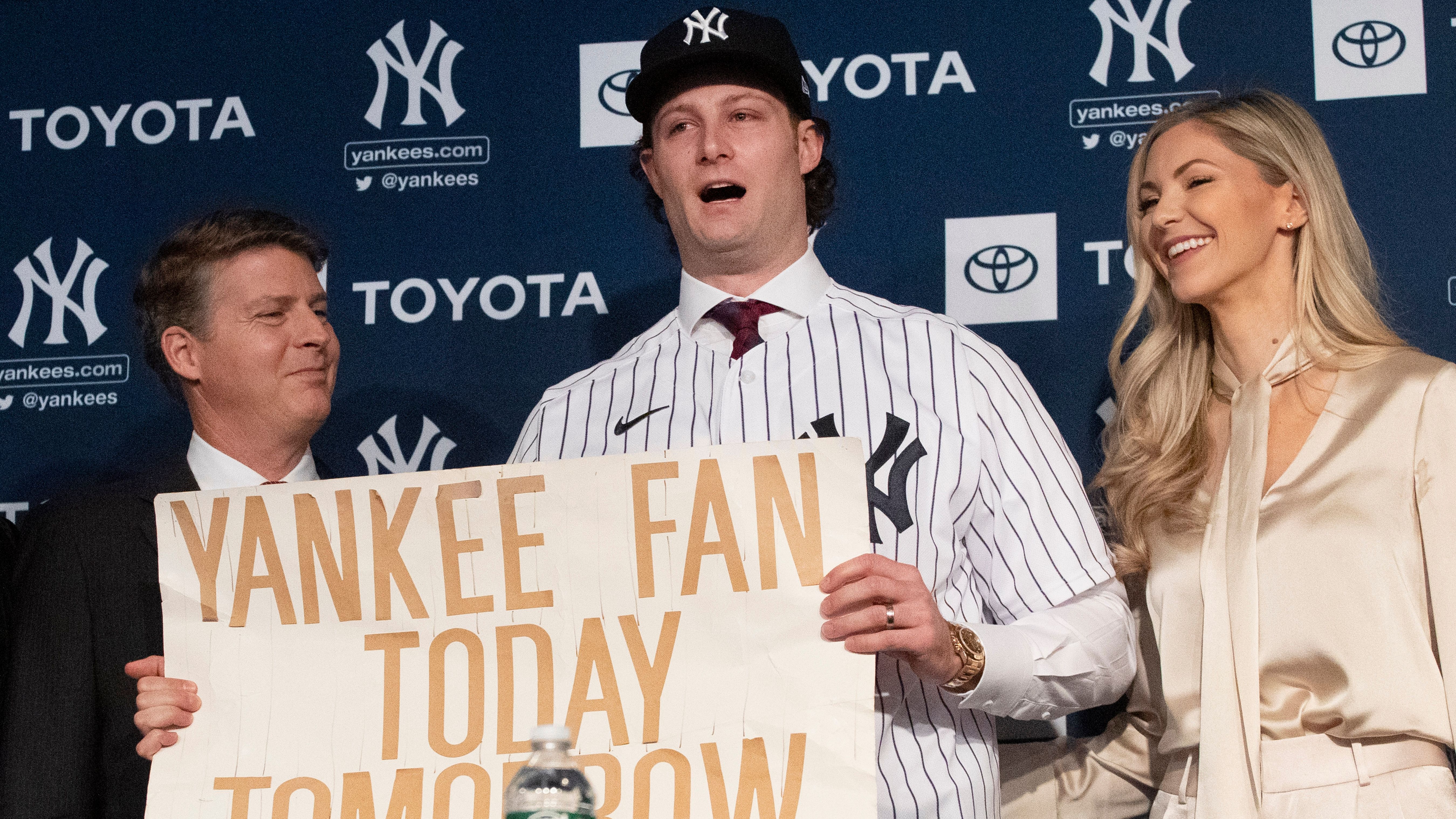 Back on the bump: New dad Gerrit Cole sets sights on Yankees title