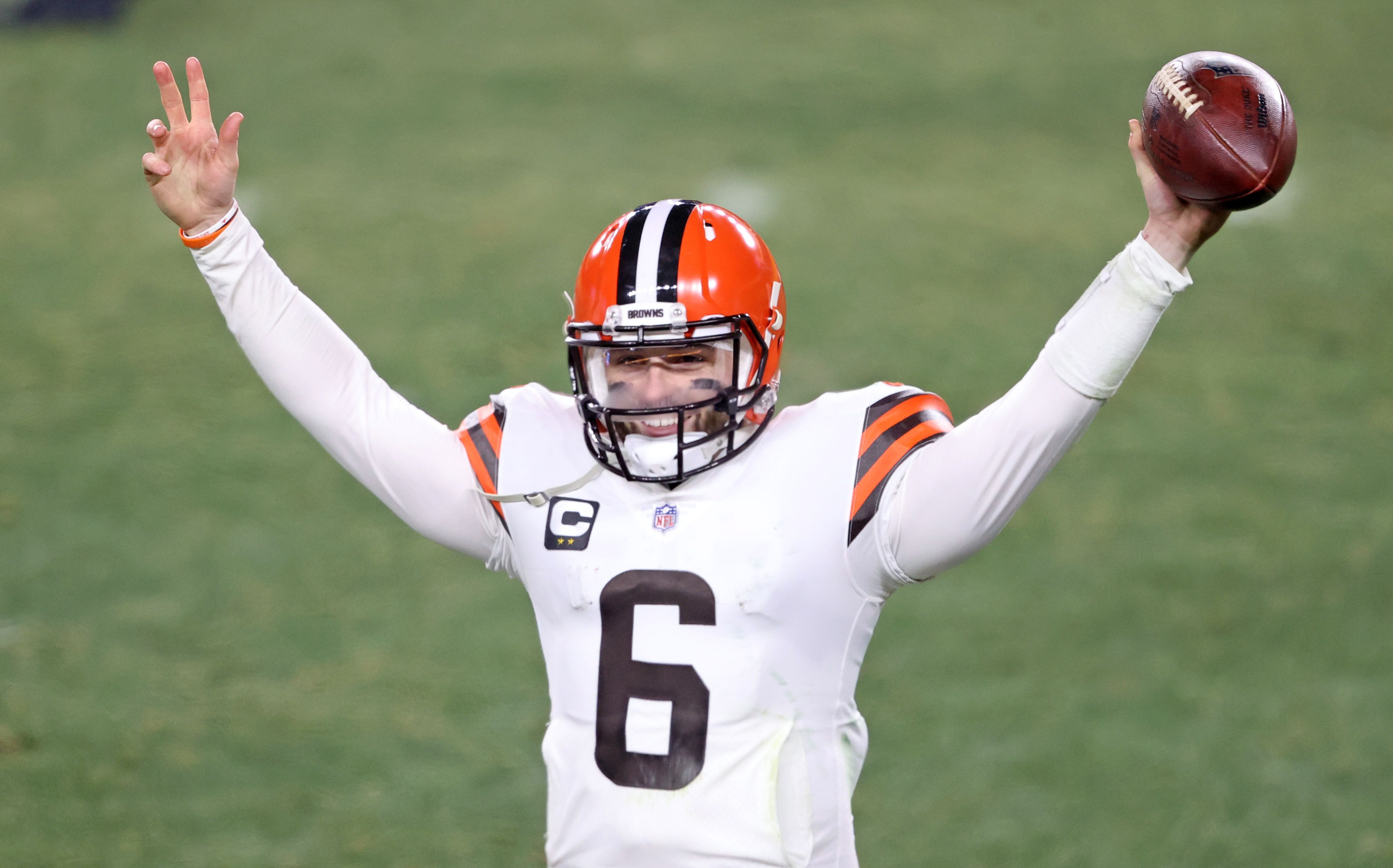 Cleveland Browns Baker Mayfield vs. Pittsburgh Steelers, January 10, 2021 