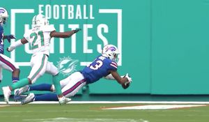 Gabriel Davis Buffalo Catch WHT