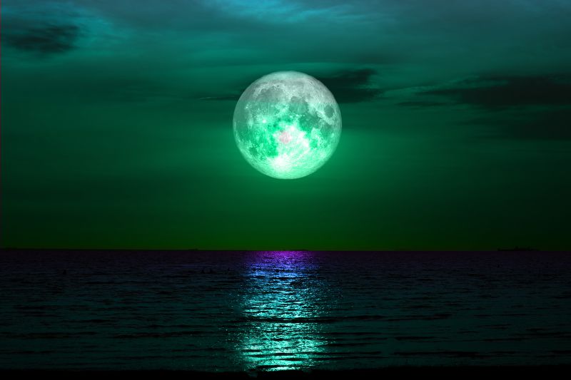 Real Green Moon