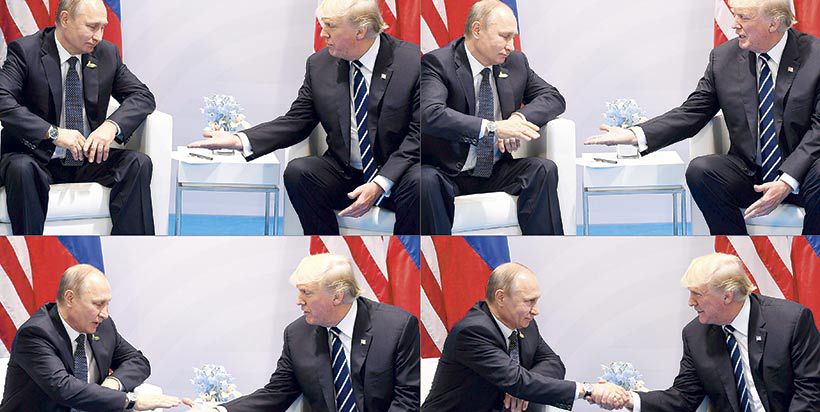 putin y trump