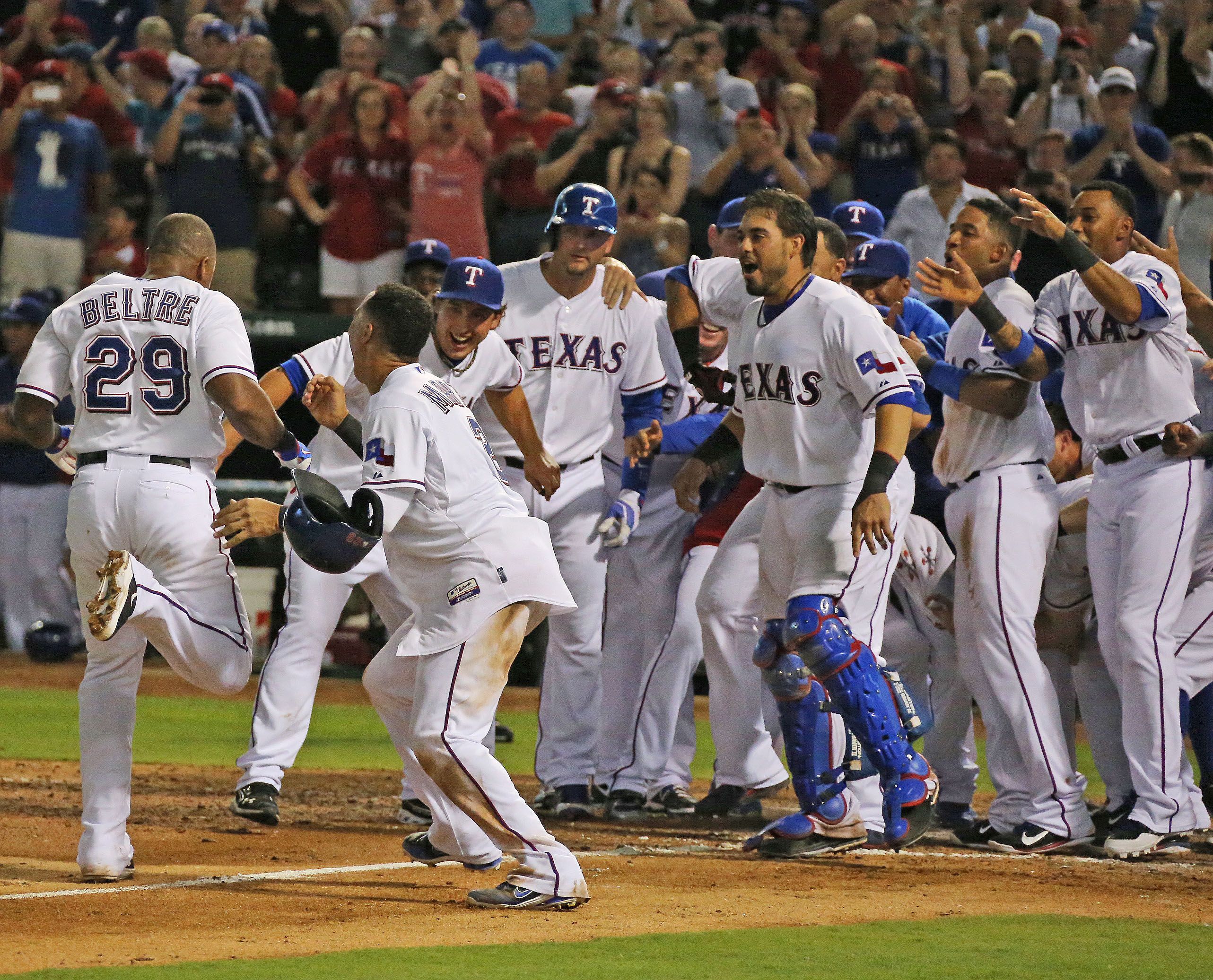 The Rangers were super aggressive A.J. Pierzynski on Texas' game for ALCS  series