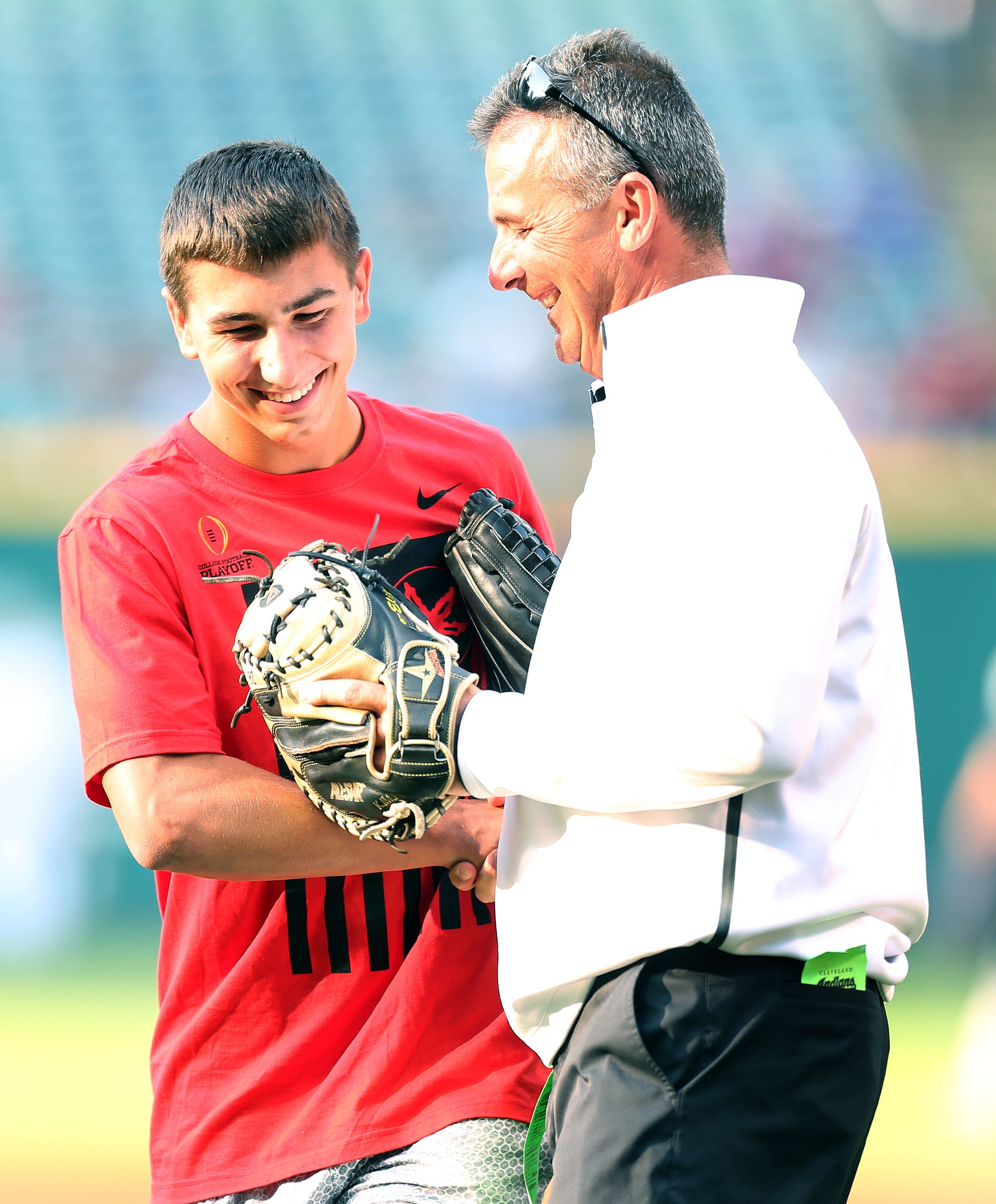 Dobbins, others participate in Braves' July 4th celebration