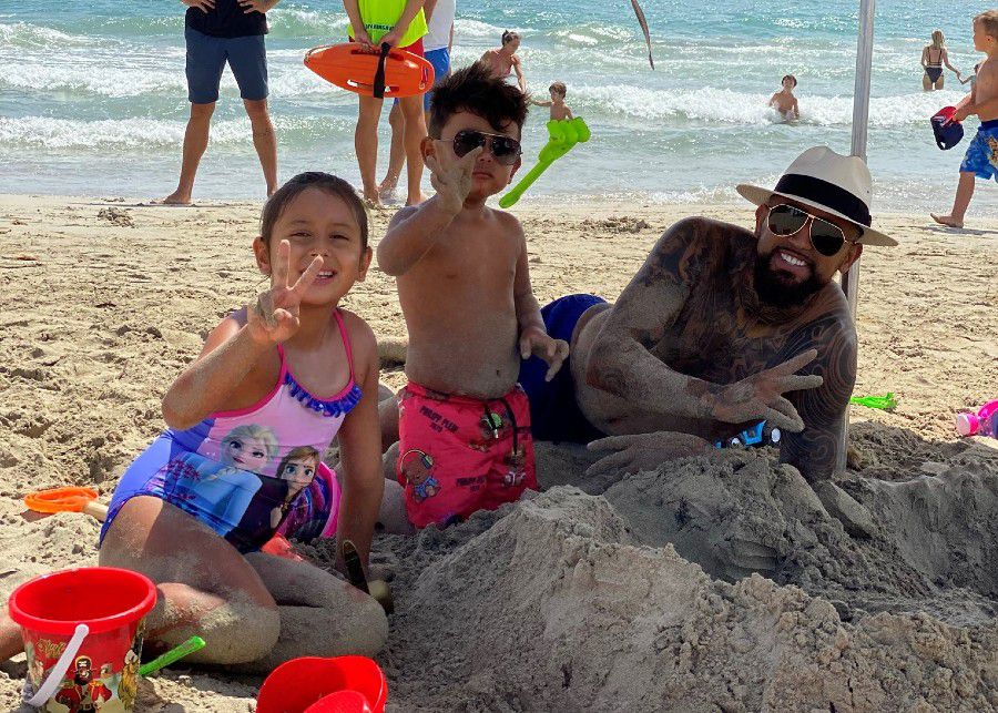 Arturo Vidal vacaciones