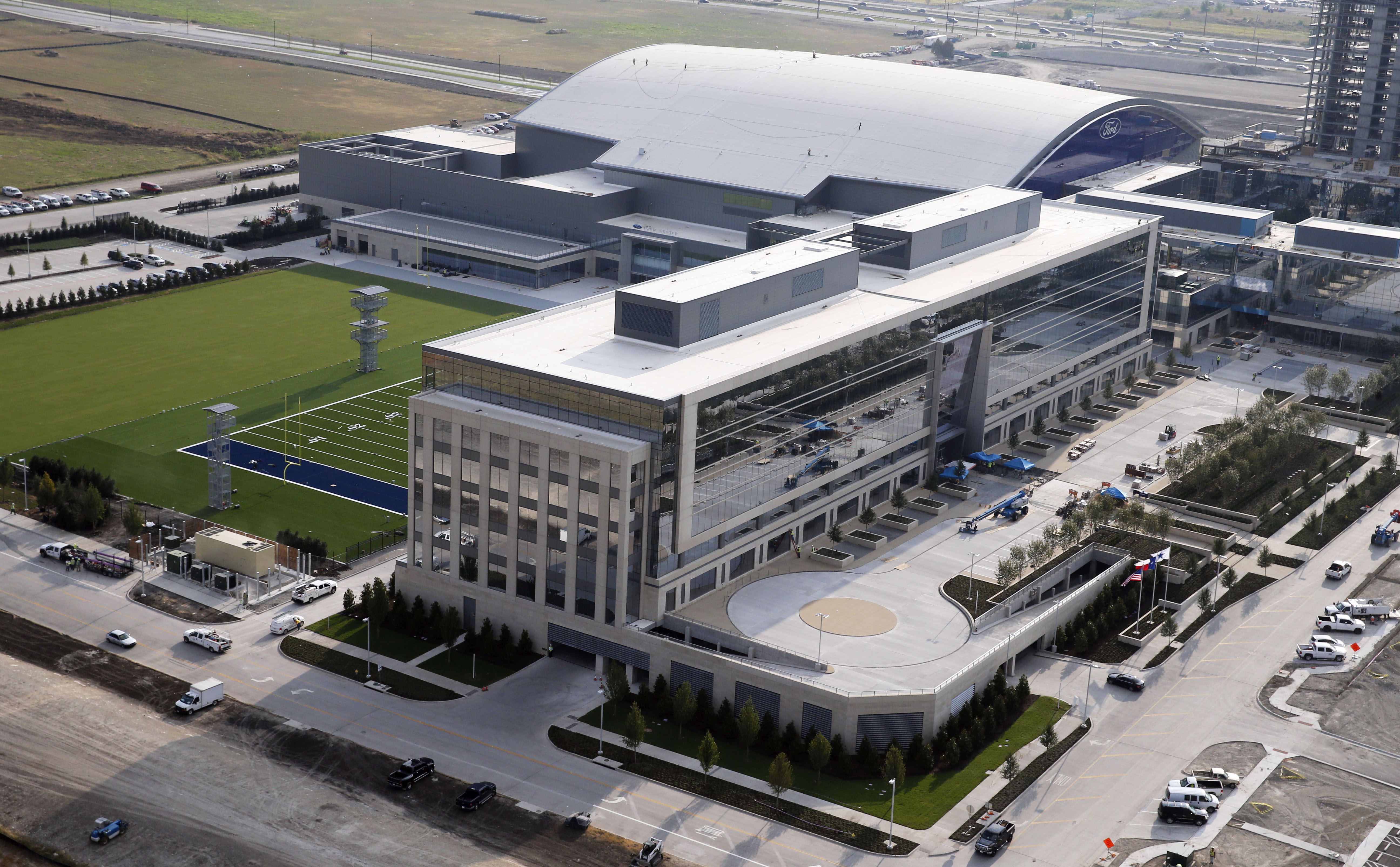 Dallas Cowboys are making a shared-office play at The Star in Frisco