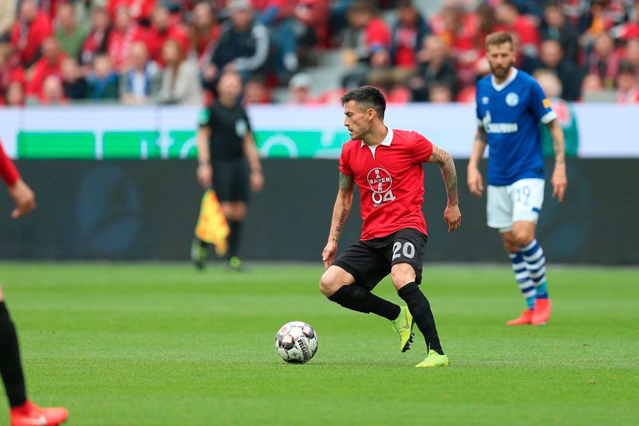 Charles Aránguiz, bayer Leverkusen