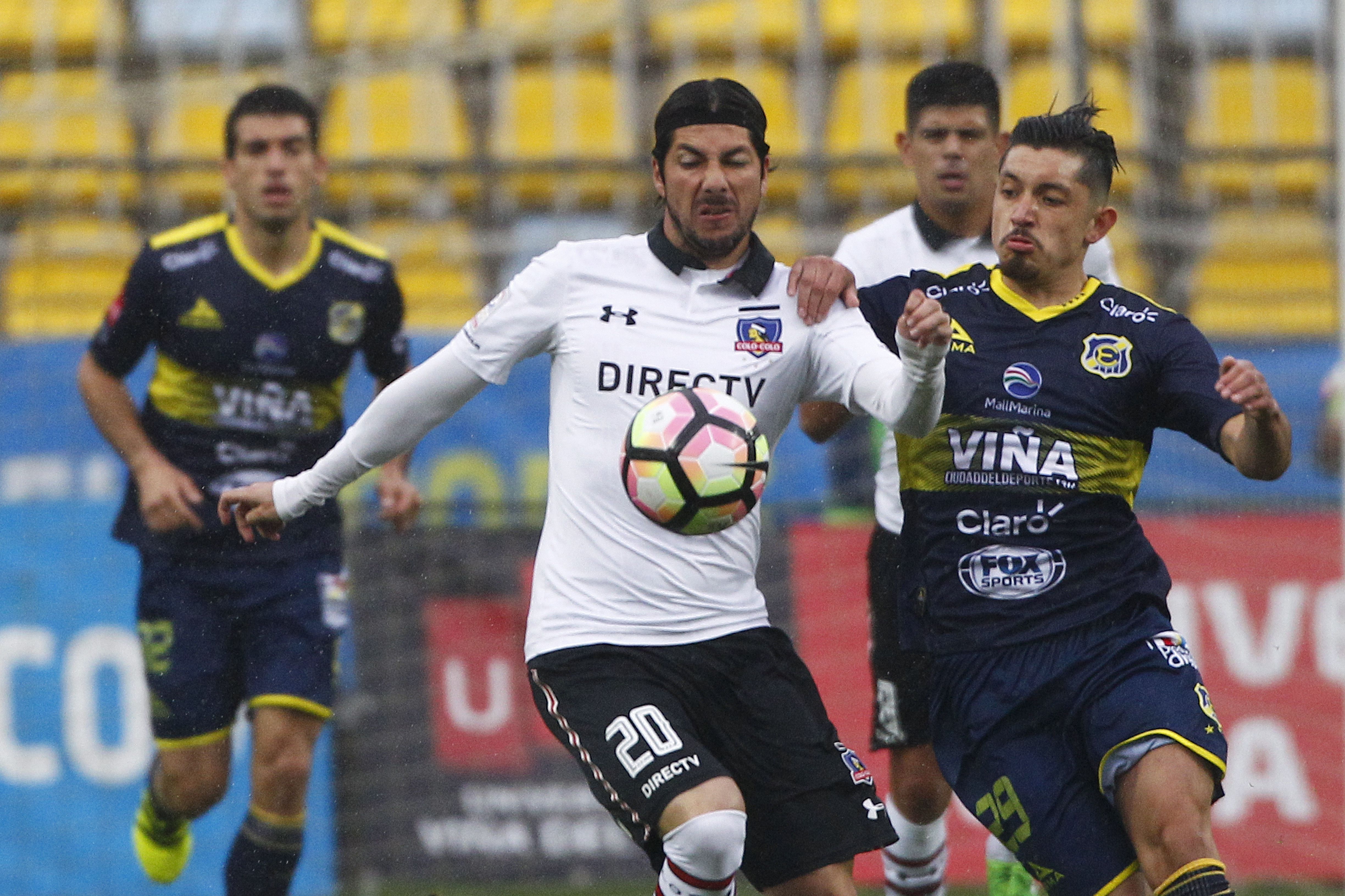 Everton vs Colo Colo, campeonato de Clausura 2016/17