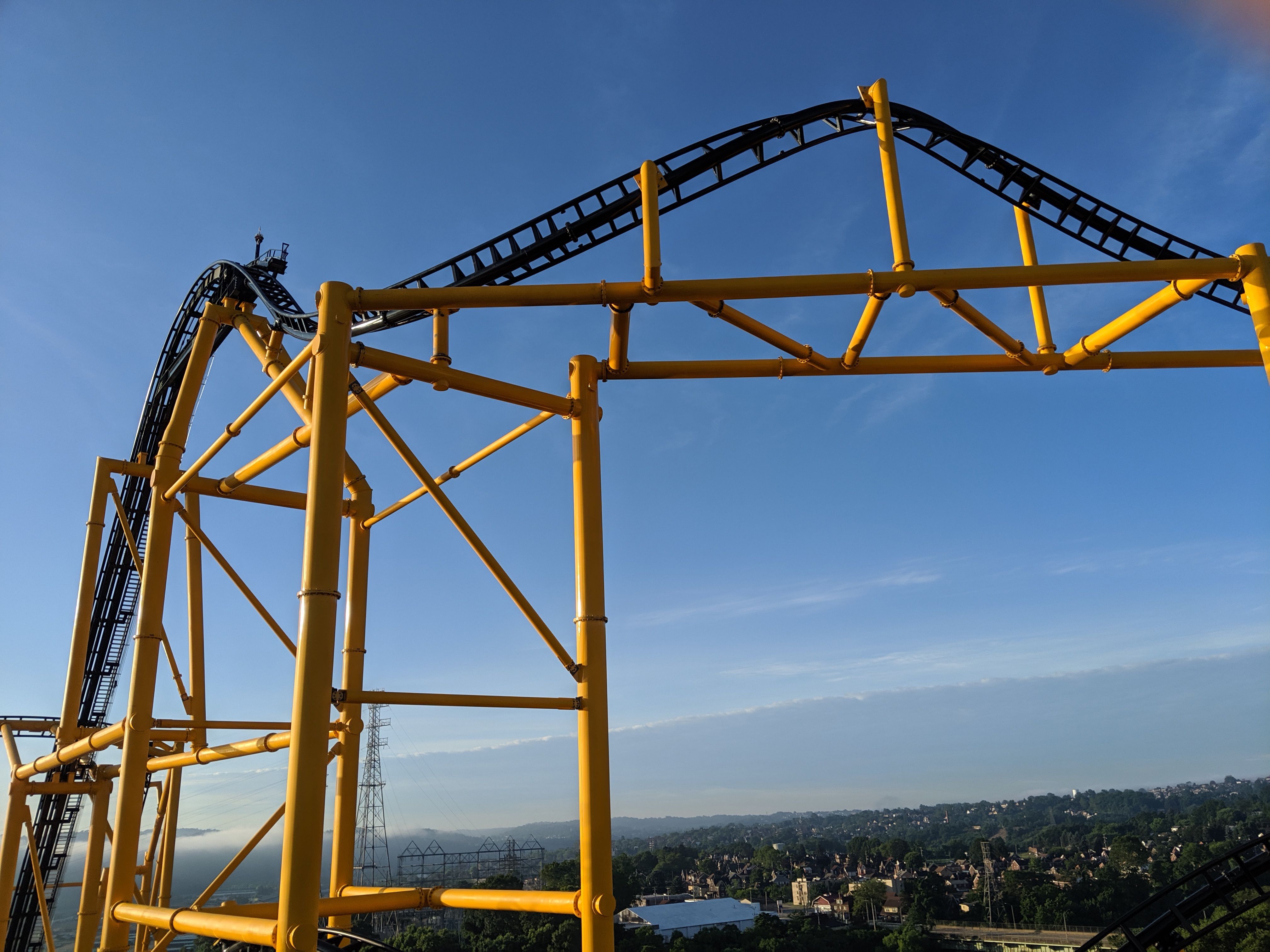 The Steel Curtain Steelers-inspired coaster now open at Kennywood Park