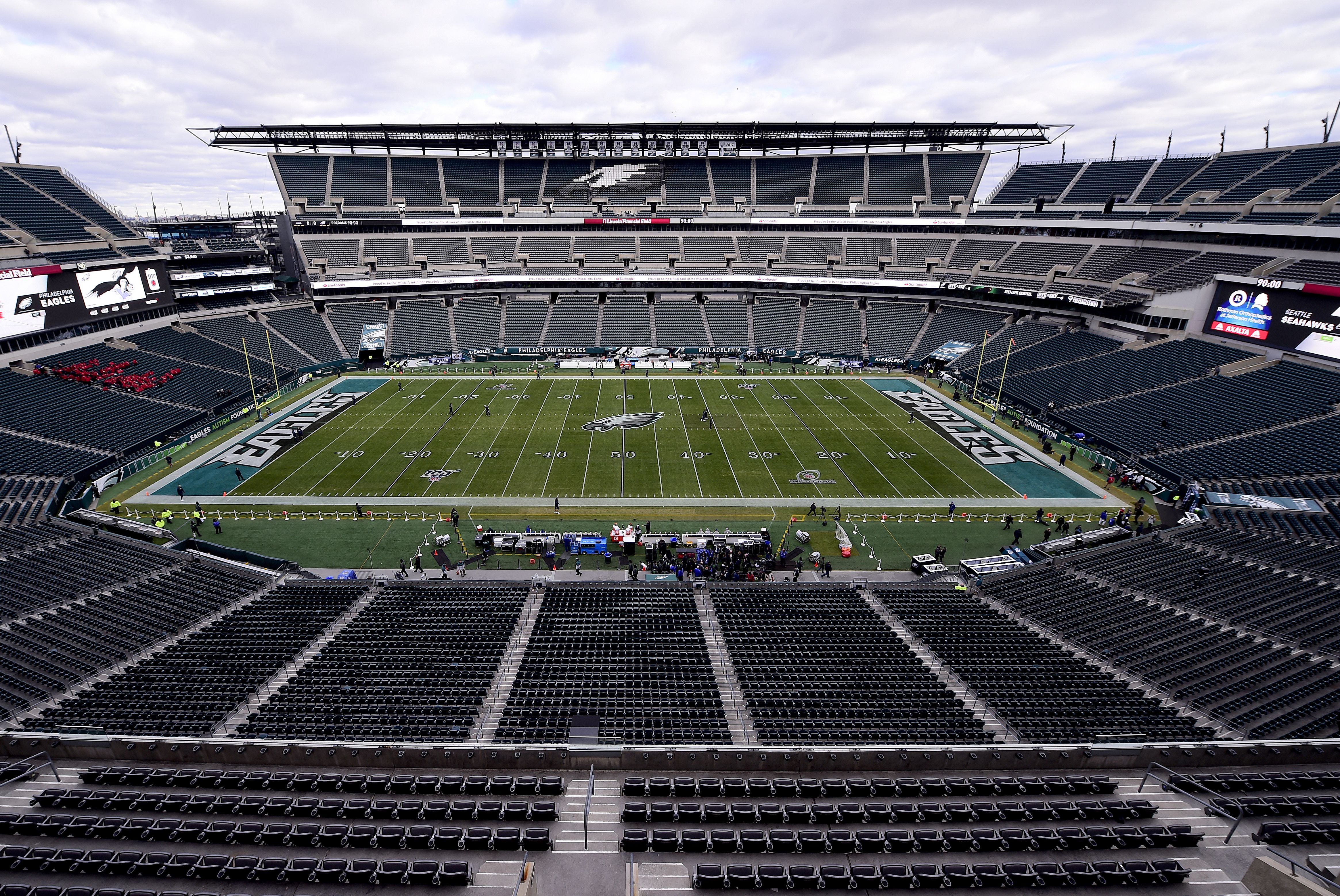 Lincoln Financial Field before #NEvsPHI