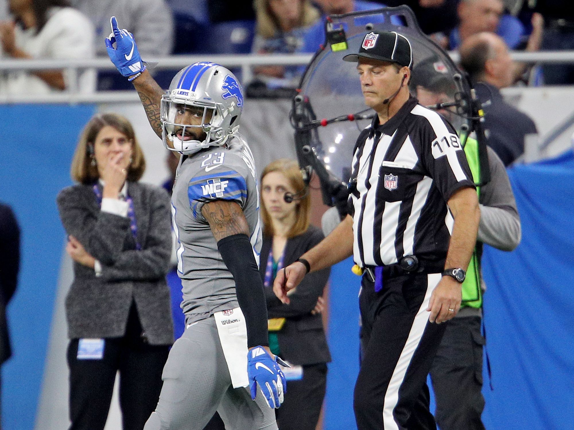 No fear': Lions' Darius Slay is risk-taker, playmaker, star