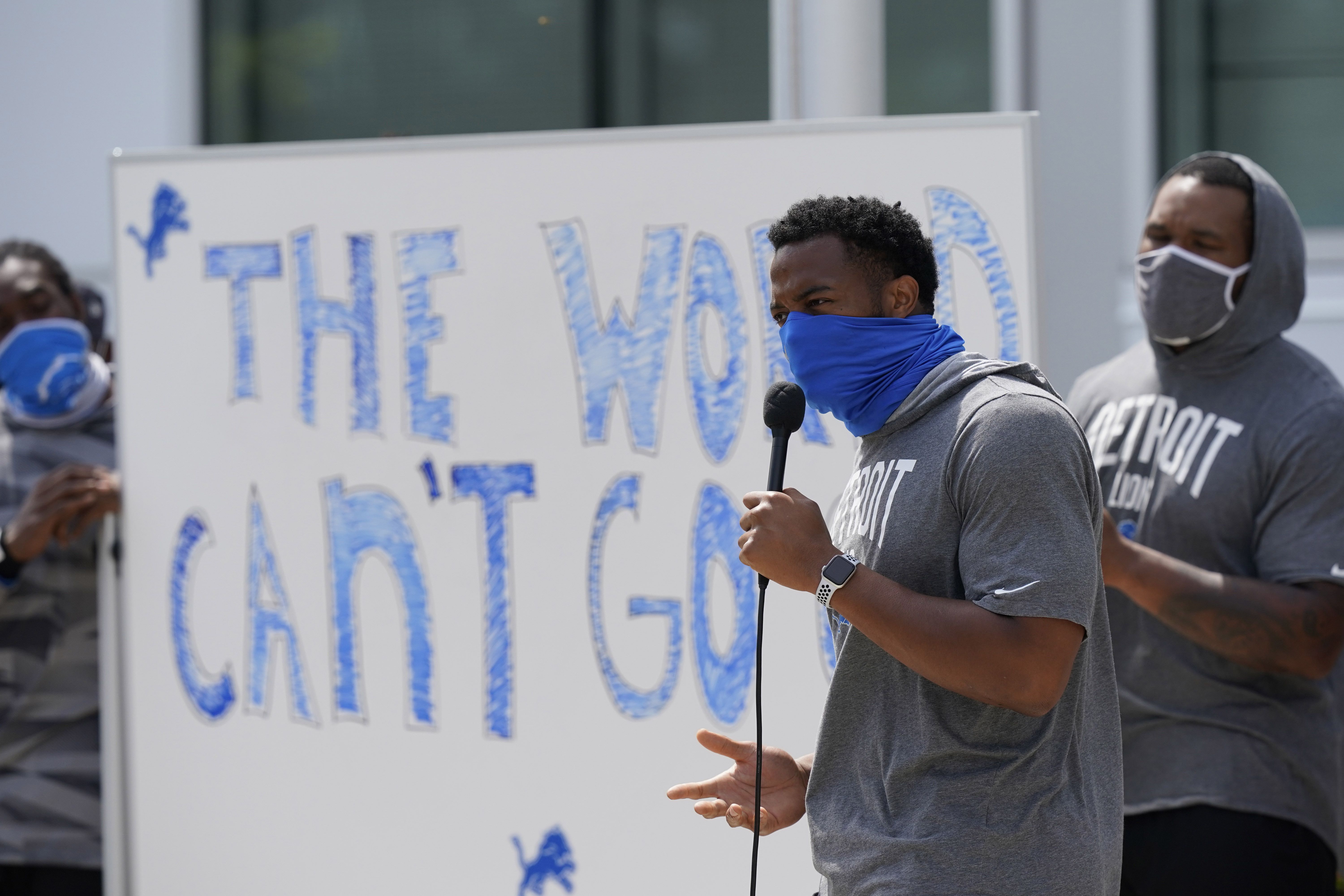 Detroit Lions cancel practice, speak out against Jacob Blake shooting