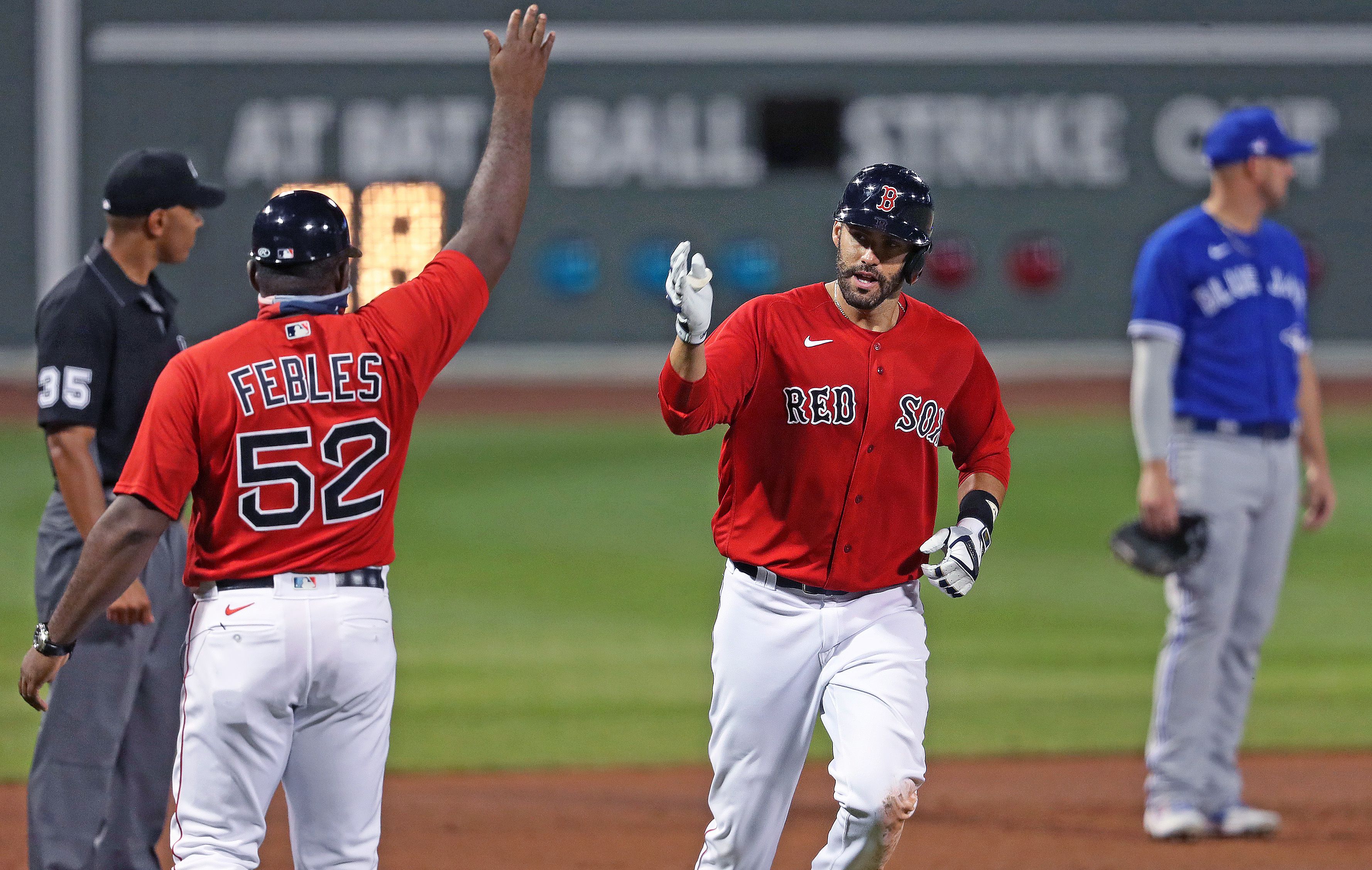 Rafael Devers, J.D. Martinez not in Boston Red Sox lineup Saturday vs. Blue  Jays 