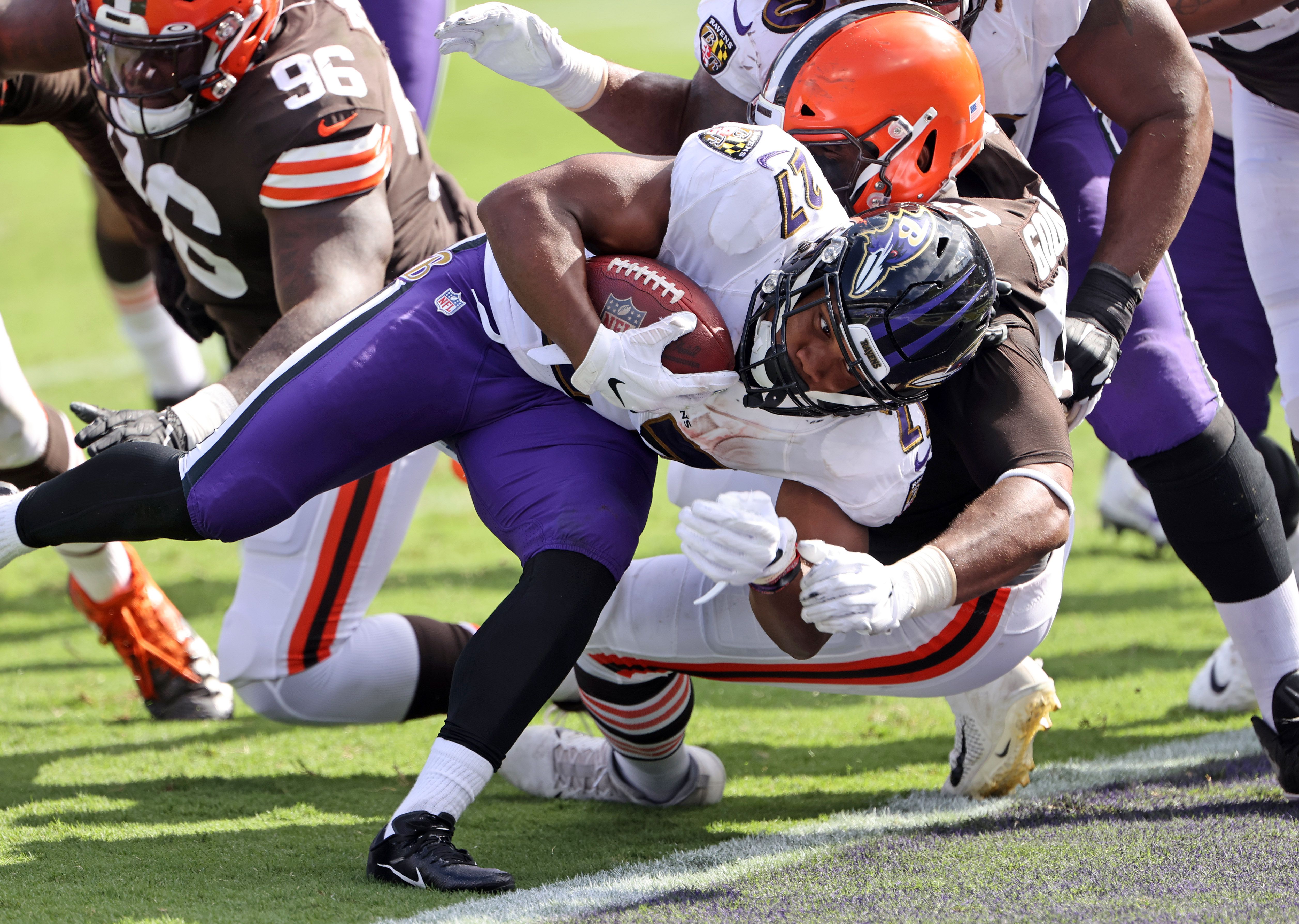 NFL: Baltimore Ravens at Cleveland Browns, Fieldlevel