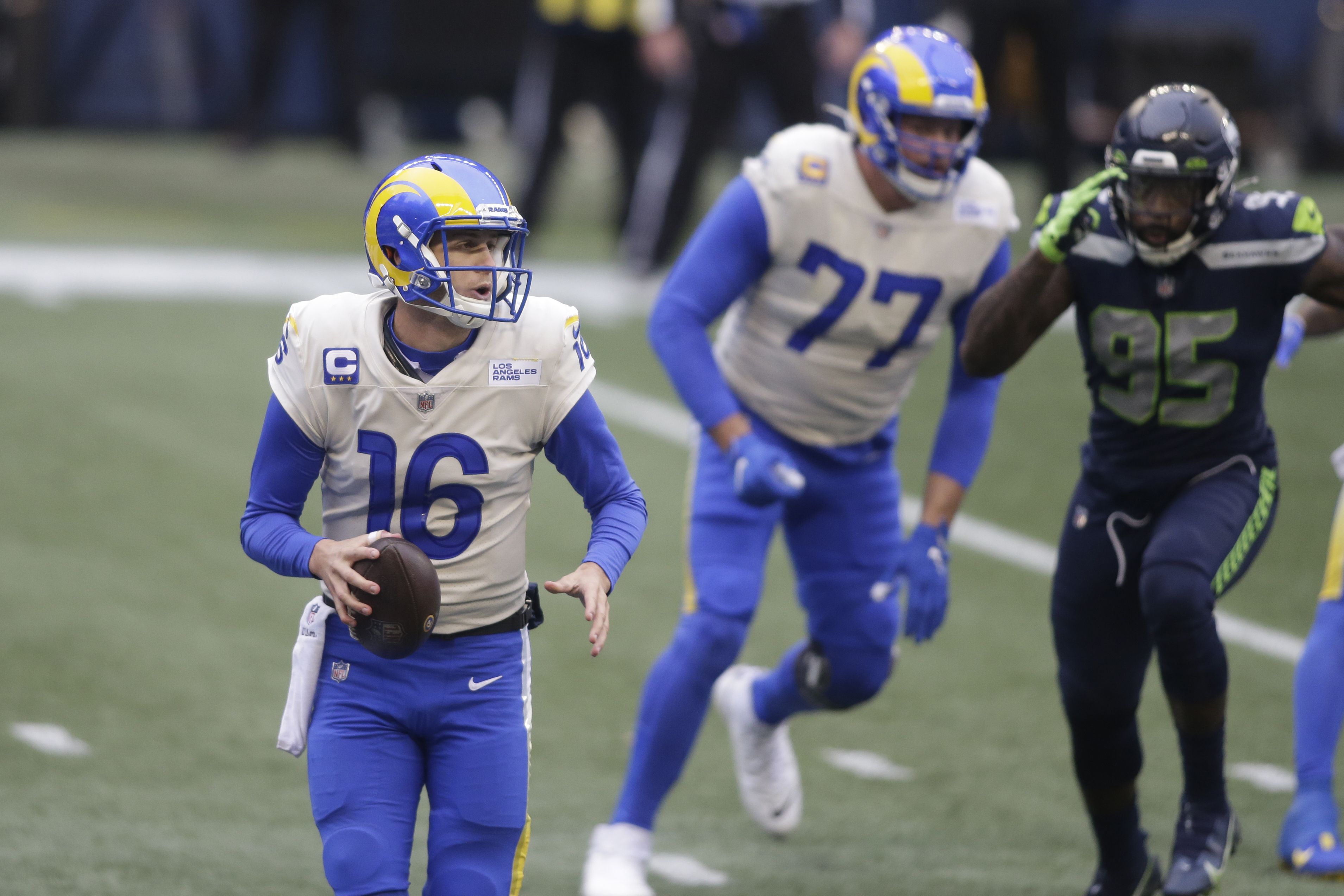 Rams show they can be more than competitive and thump Seahawks 30-13 in  season opener, Associated Press