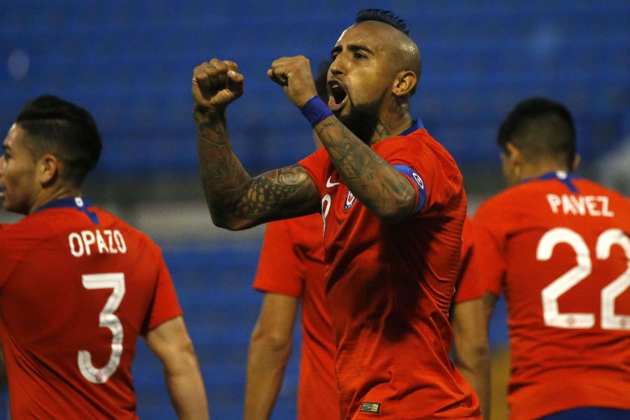 Arturo Vidal | Chile vs Guinea