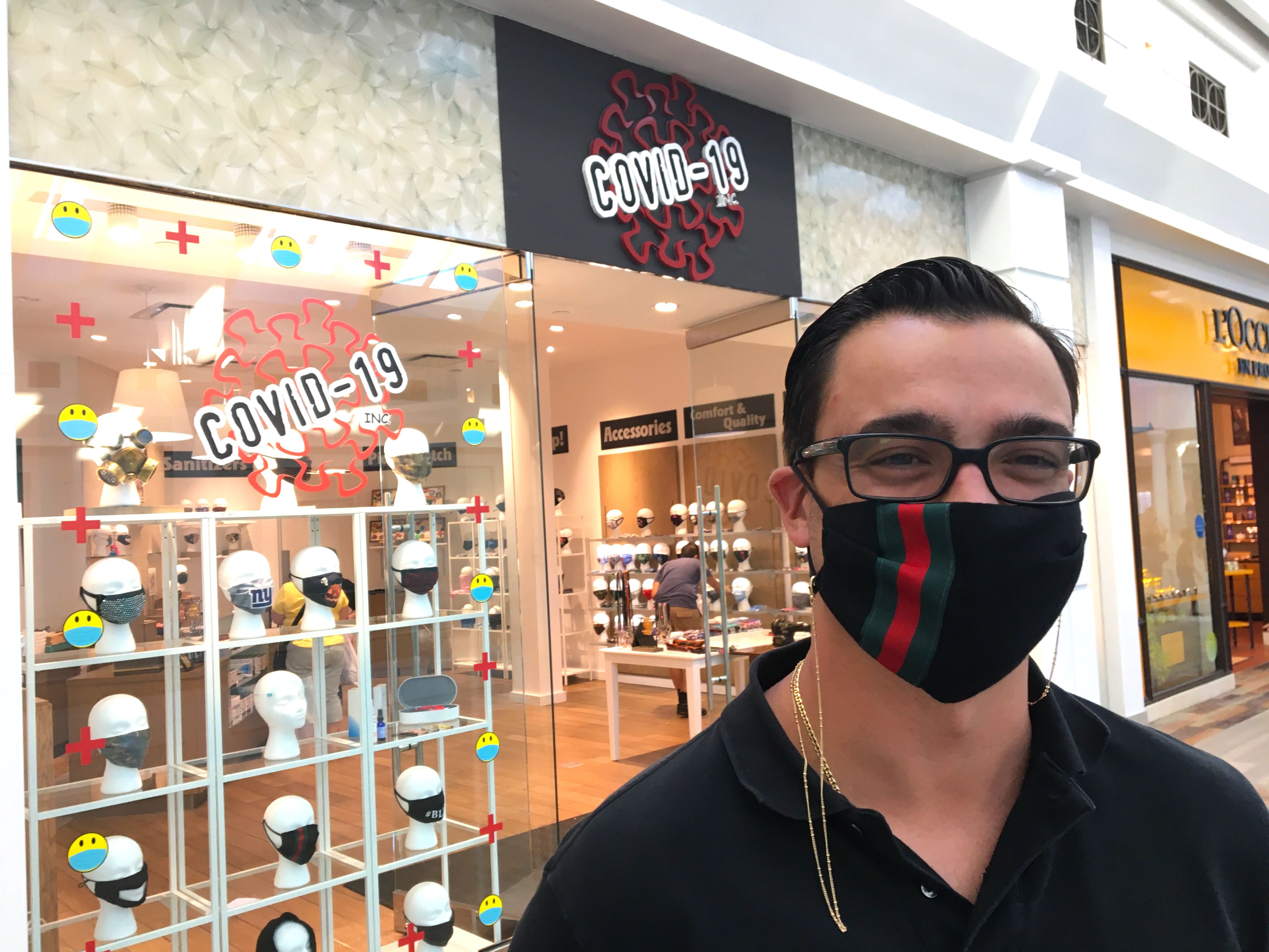 COVID-19 Pop-Up Shop Opens in Short Hills Mall, Selling Pandemic Supplies