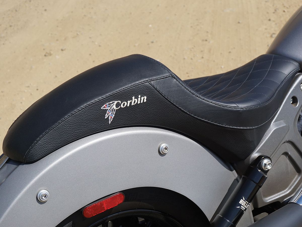 Corbin indian 2024 scout seat