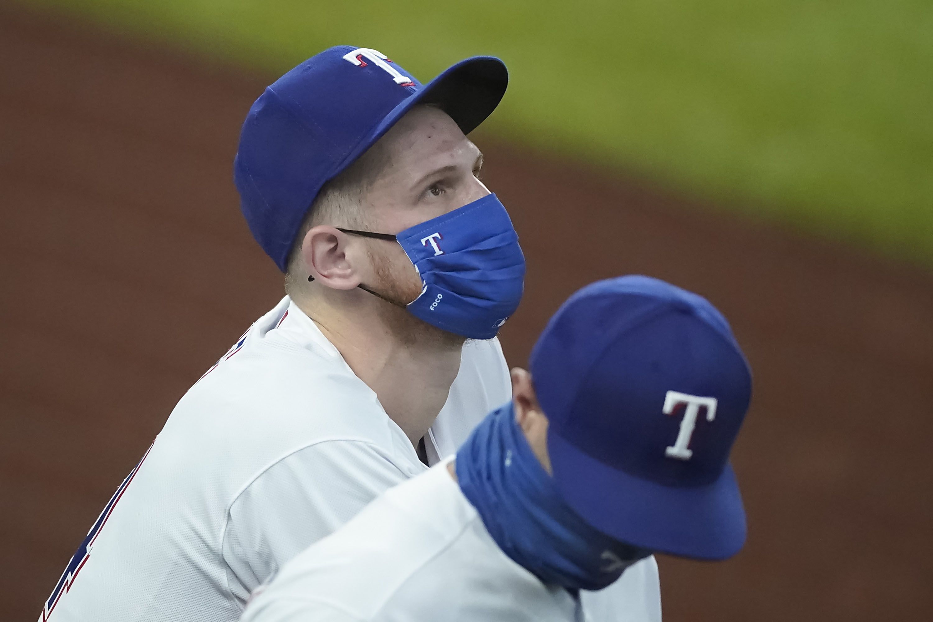 Watch: Watch: Jonah Heim's Mother-In-Law Throws Texas Rangers