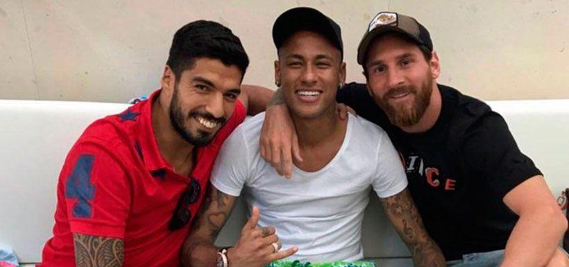 Suárez, Neymar, Messi