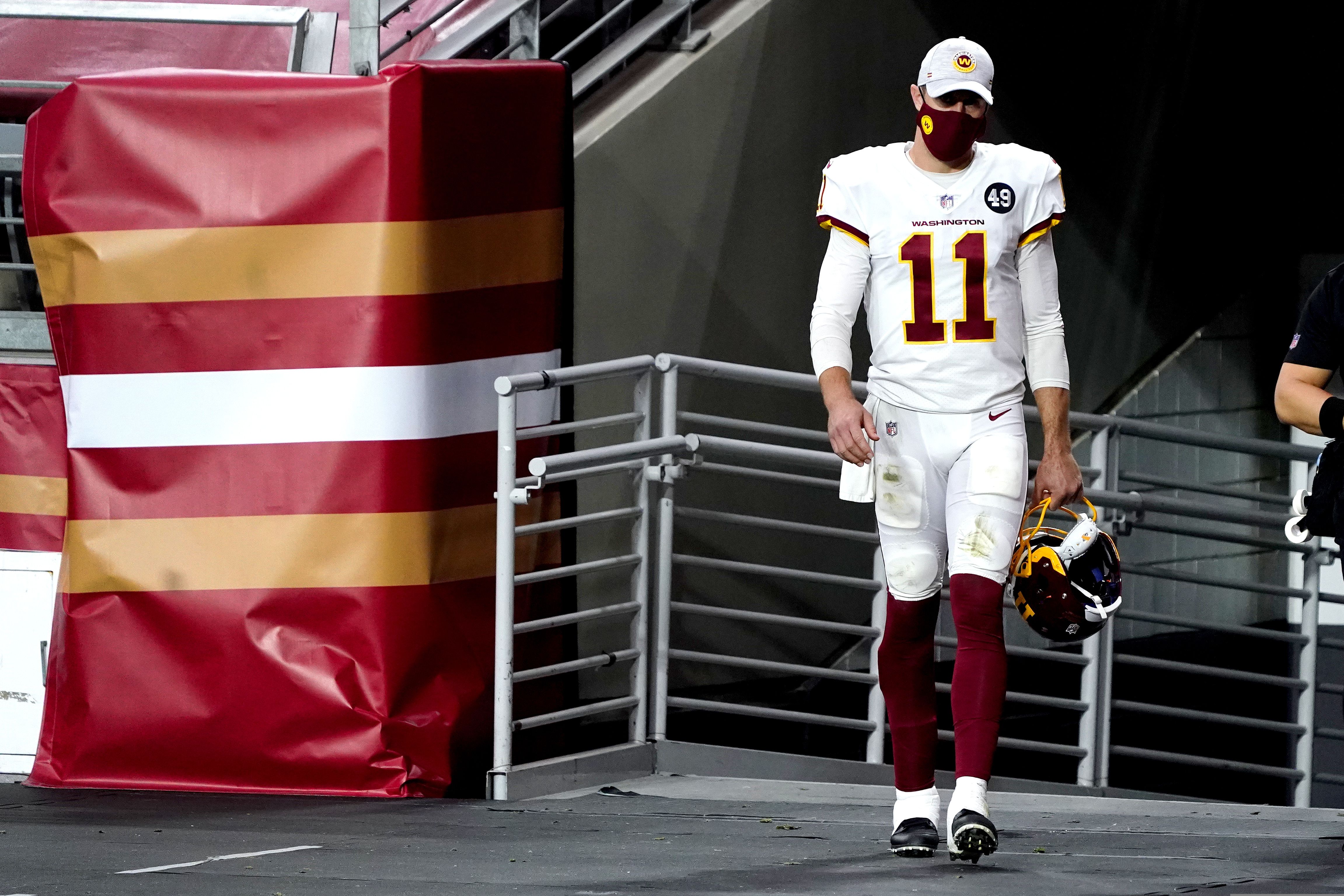 QB Alex Smith suffers setback in Washington's win over San Francisco