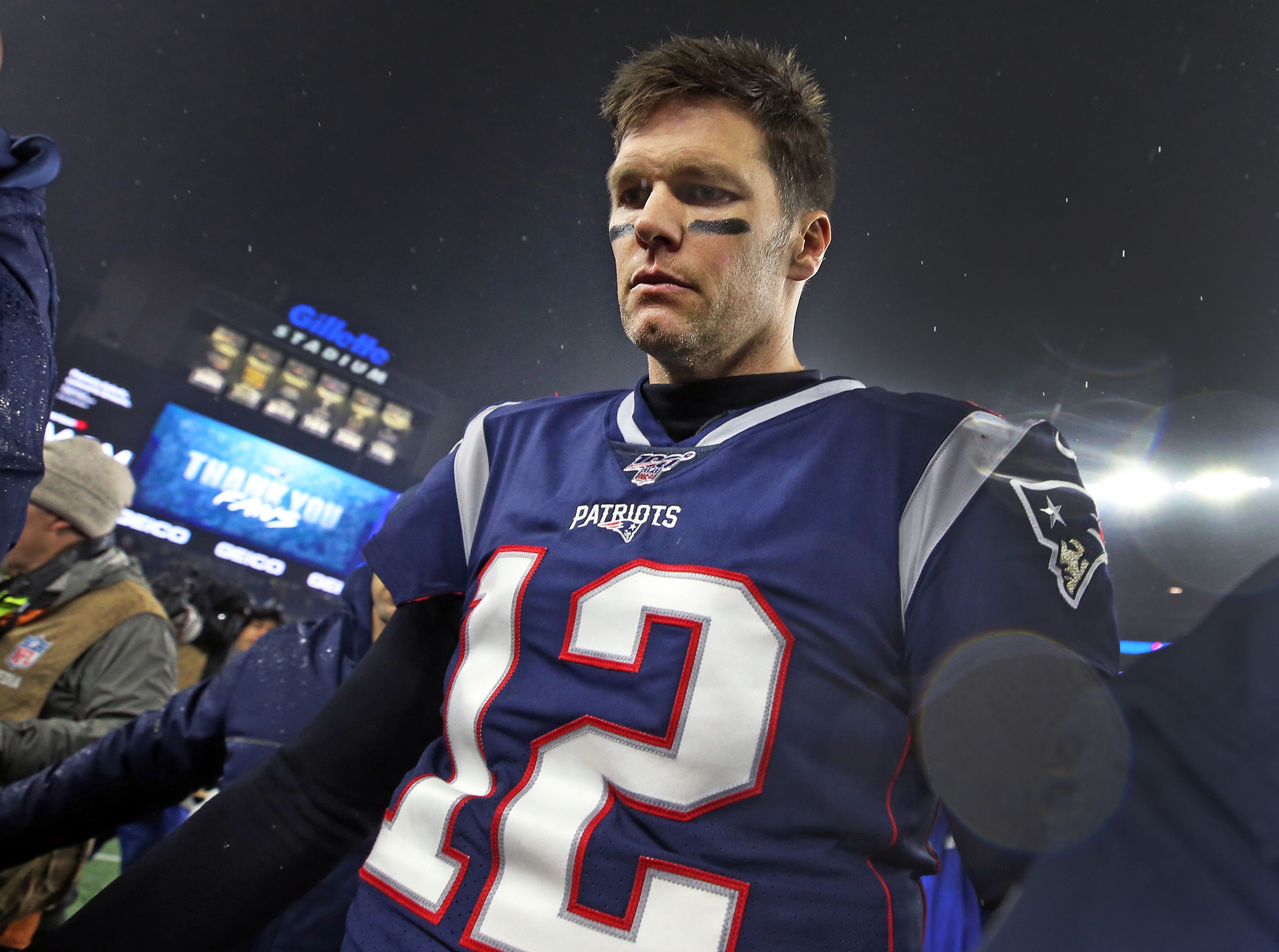 Patriots Tom Brady says a possible retirement is 'hopefully unlikely' after  Patriots are eliminated from the NFL playoffs by the Titans