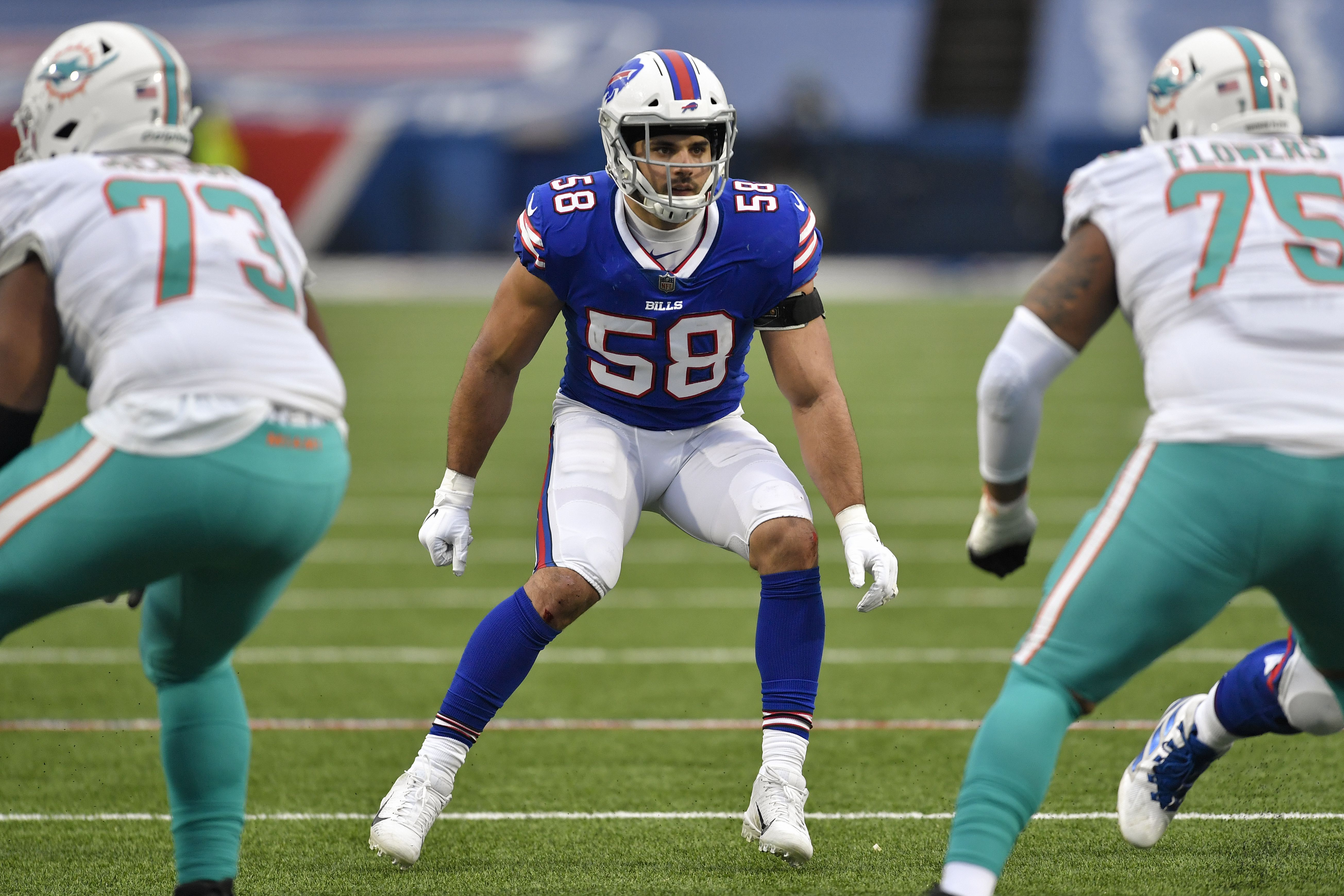 AP source: Buffalo Bills LB Matt Milano to test free agency