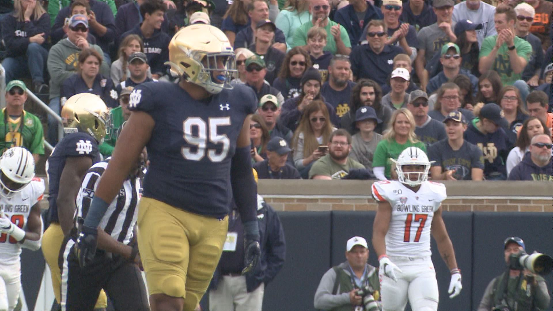 Myron Tagovailoa-Amosa Defensive Tackle - EDGE Notre Dame