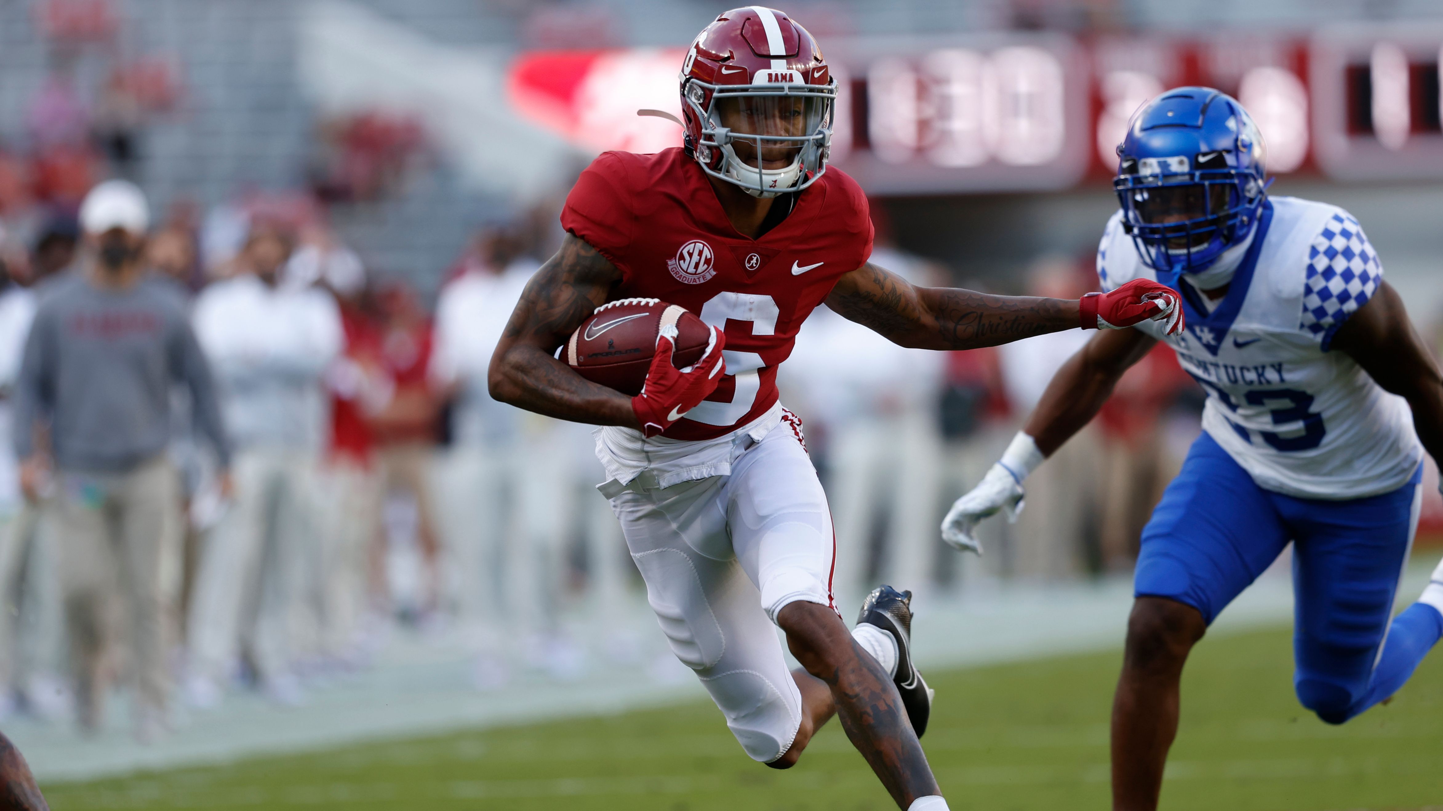 College Football Playoff: DeVonta Smith's growing Alabama legend