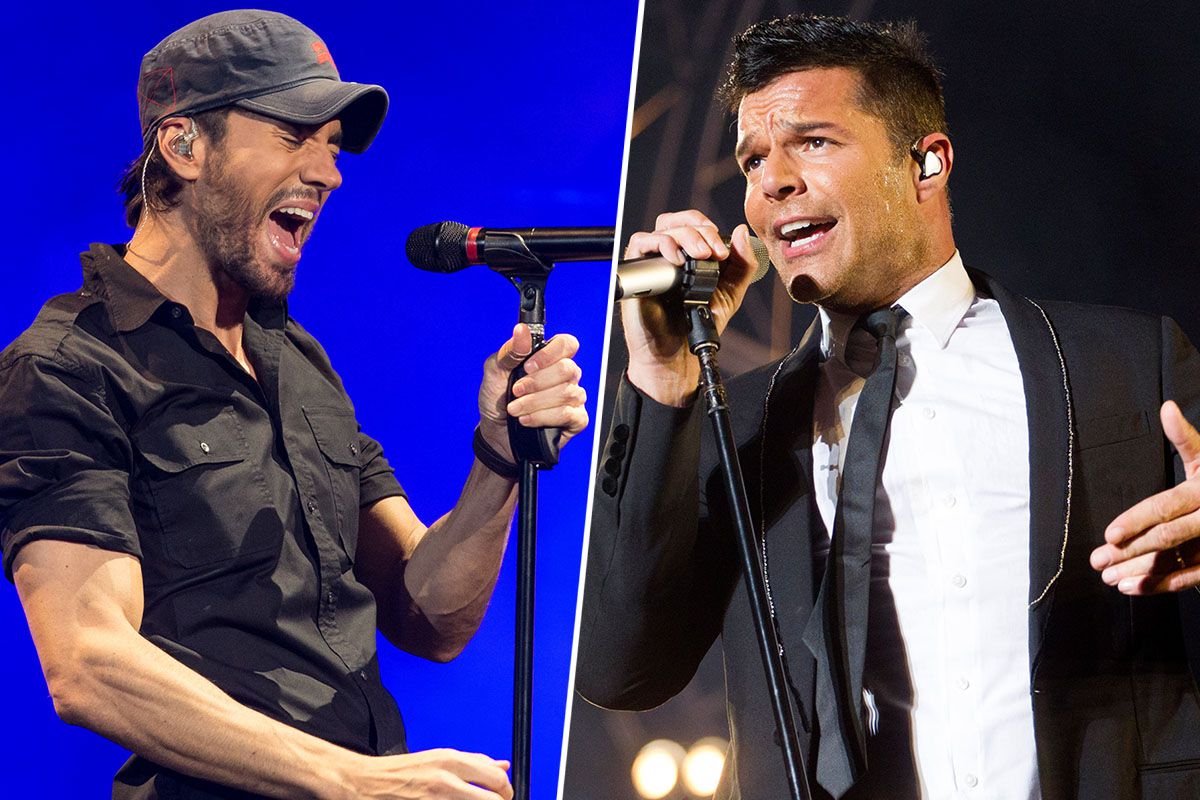 Enrique Iglesias and Ricky Martin Will Co-Headline Arena Tour