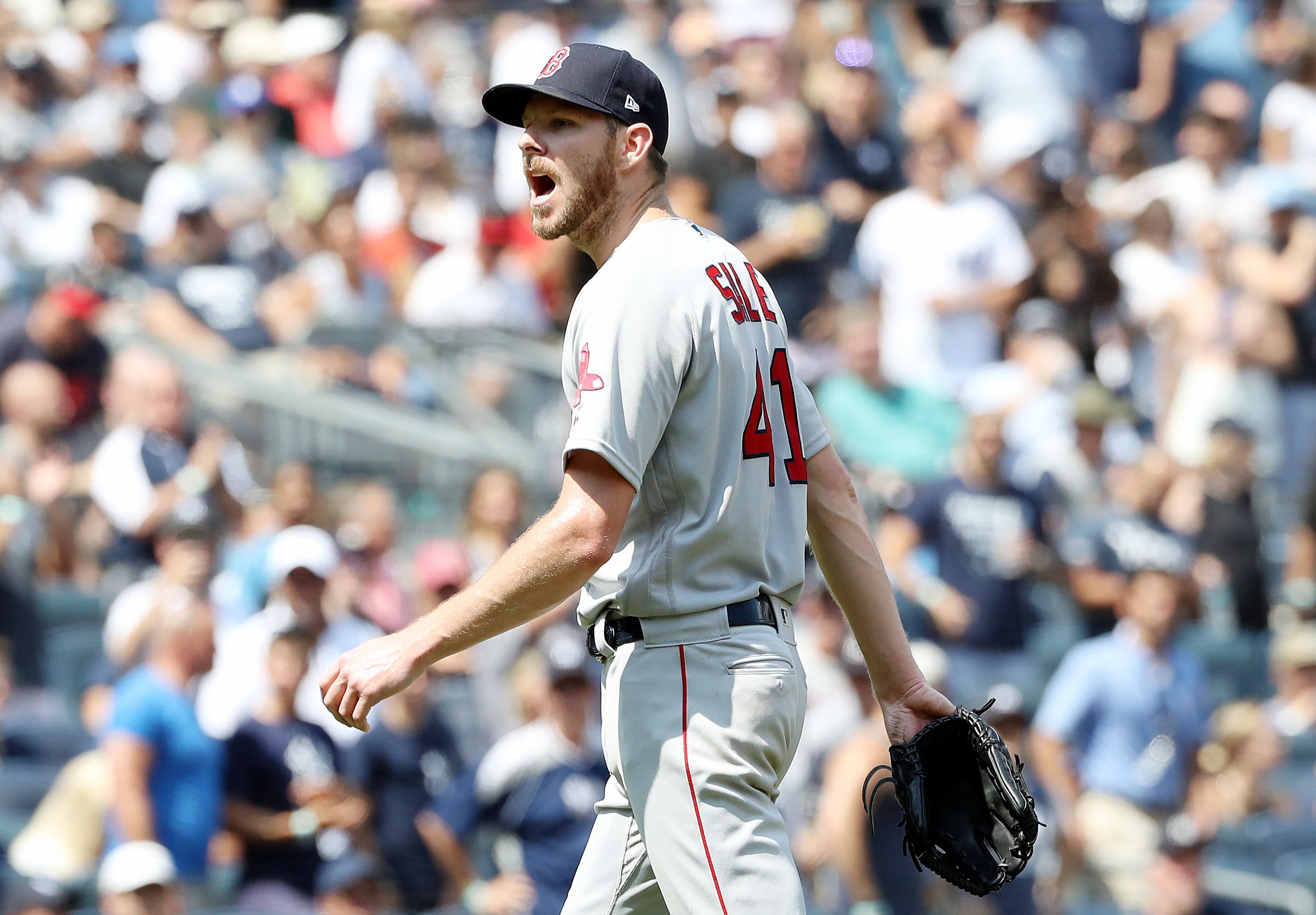 Kyle Higashioka New York Yankees Game-Used Baseball vs. Boston Red Sox on  August 4, 2019 - Double 