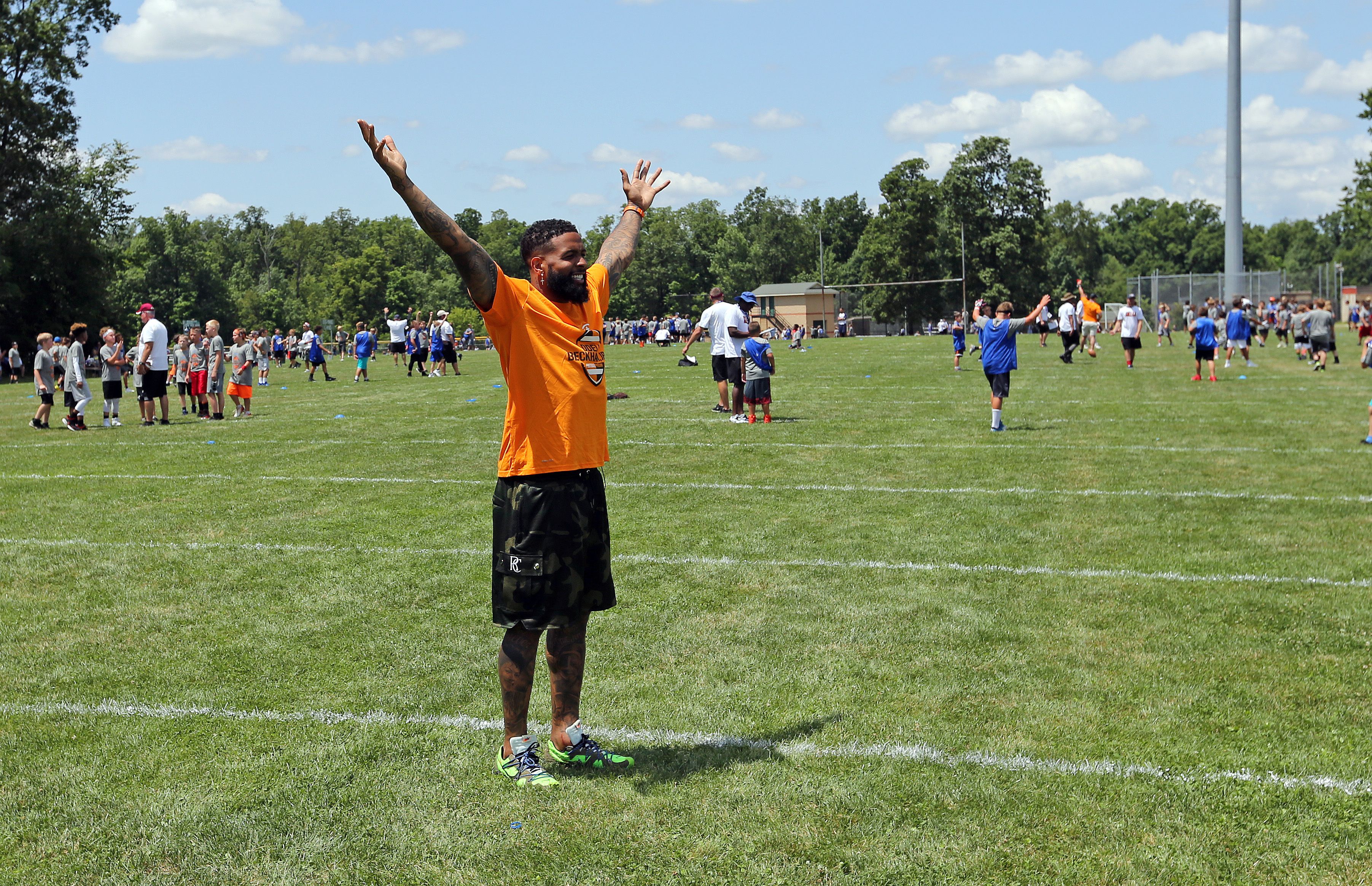 Odell Beckham Jr. hosting youth football camp in Strongsville