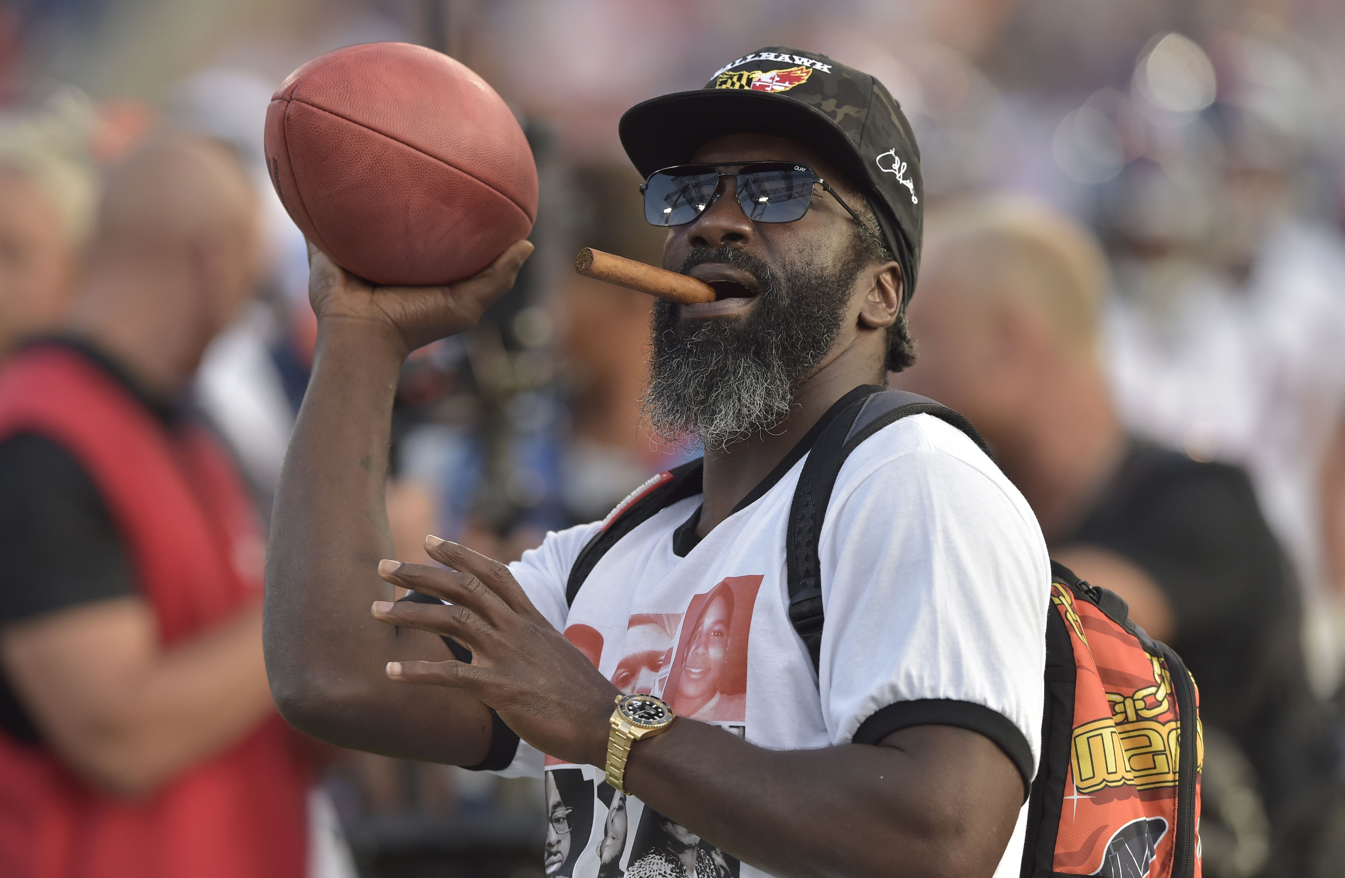 NFL Baltimore Ravens RFLCTV (Ed Reed) Men's Fashion Football