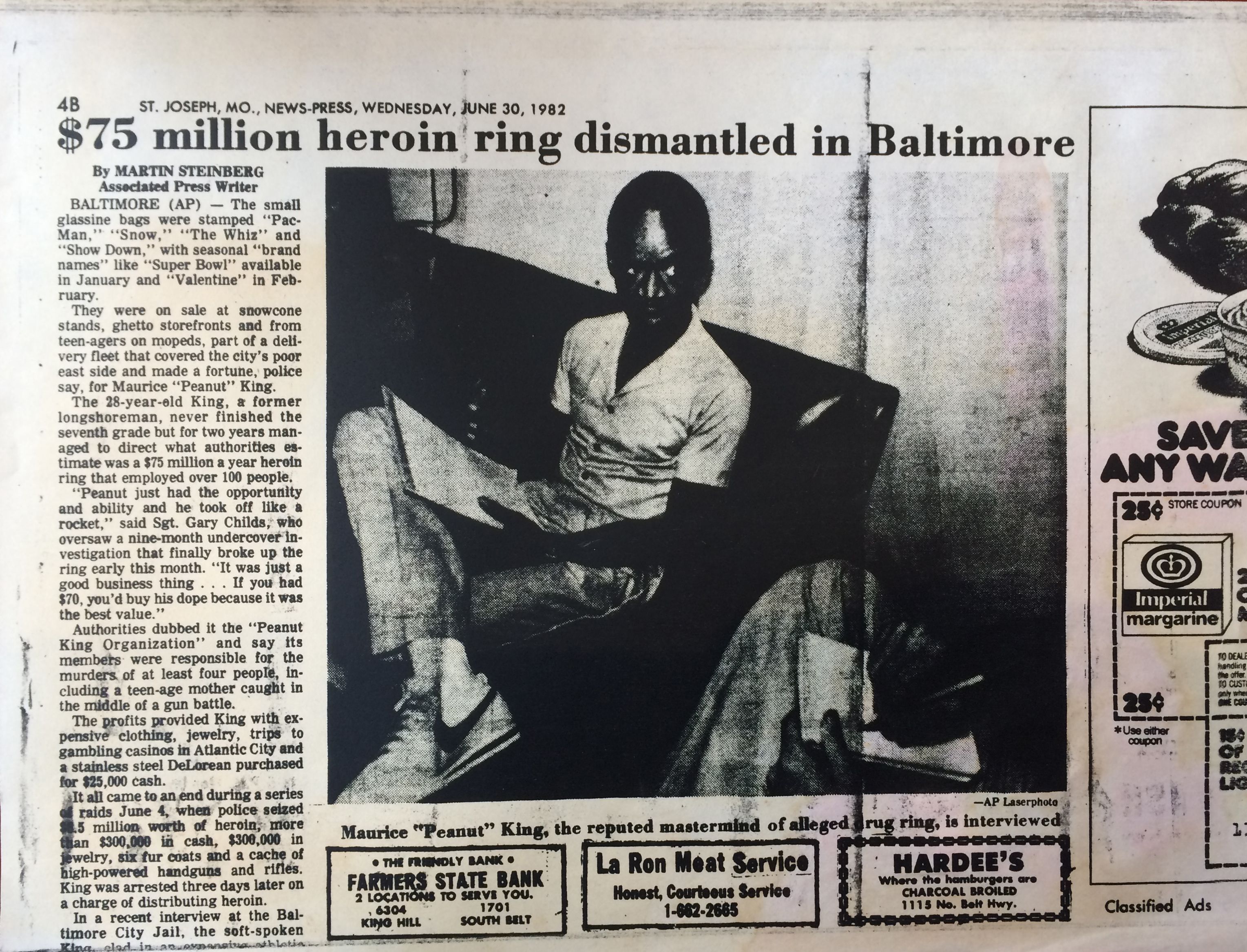 Peanut King: After 37 years in prison, a giant of Baltimore's drug trade  returns to face his city's ruins – Baltimore Sun
