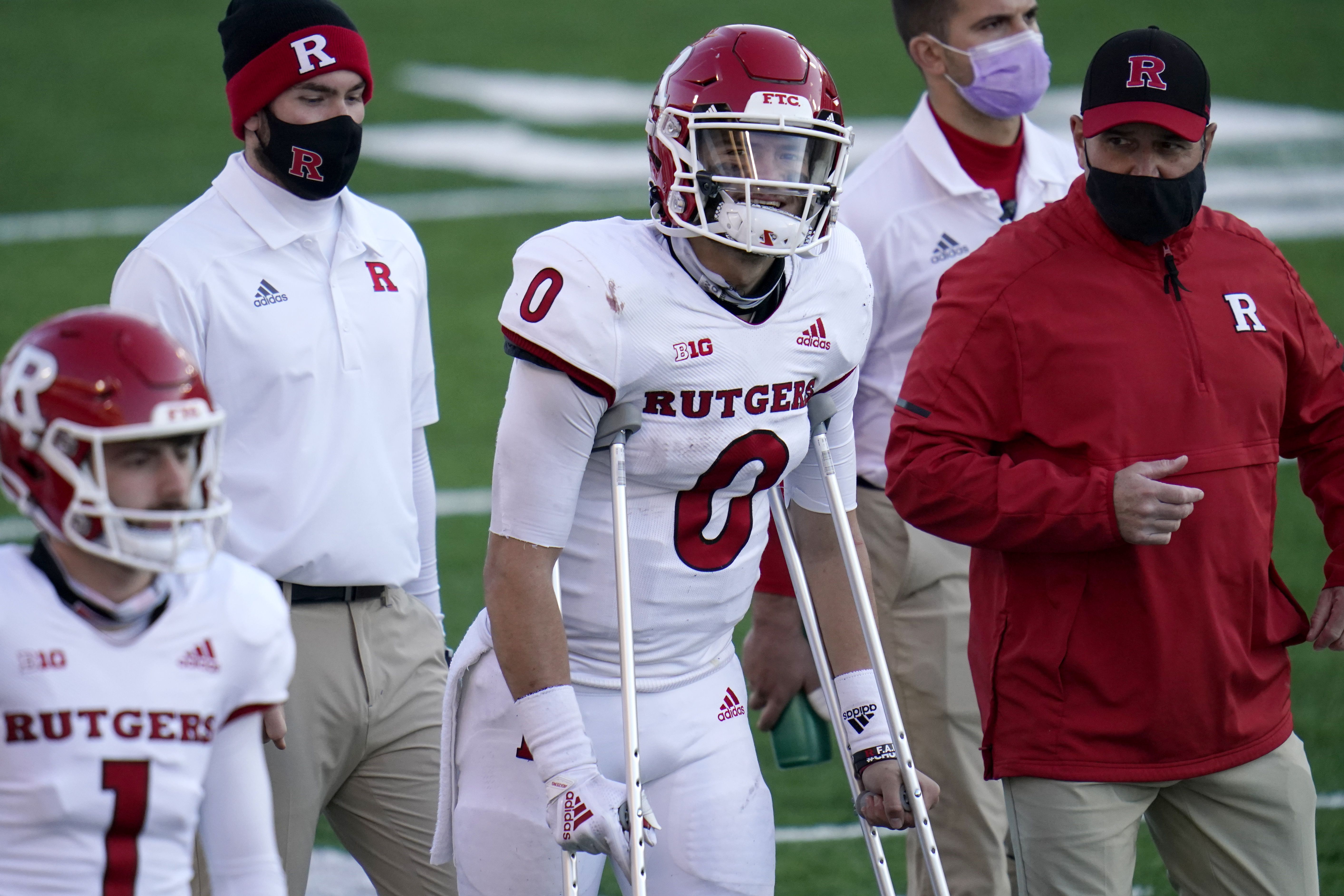 Rutgers' Noah Vedral discusses injury, status ahead of facing former school  Nebraska 