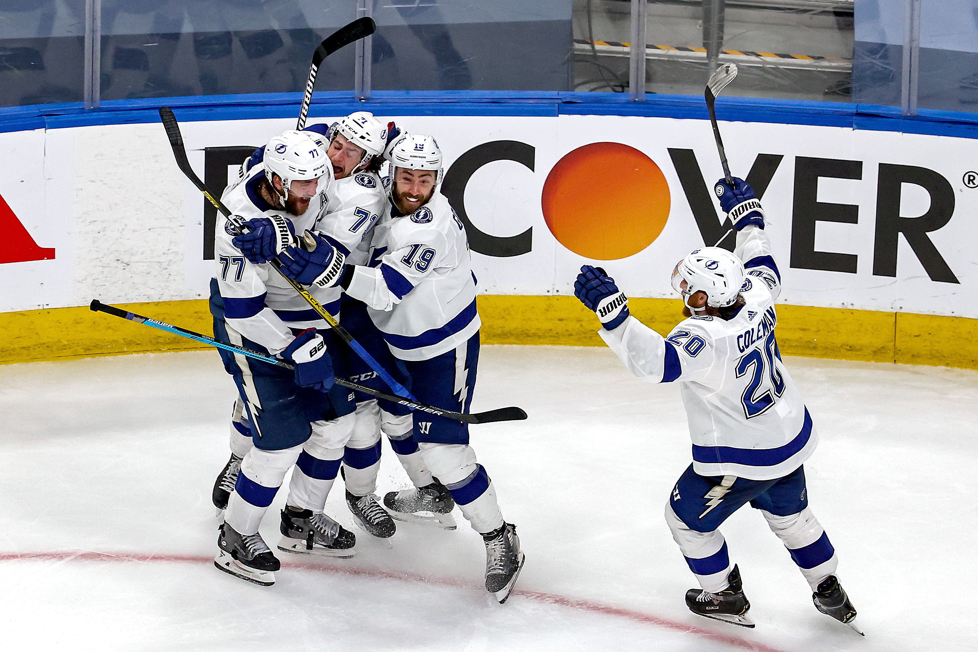 Victor Hedman Tampa Bay Lightning Men's Navy Name and Number