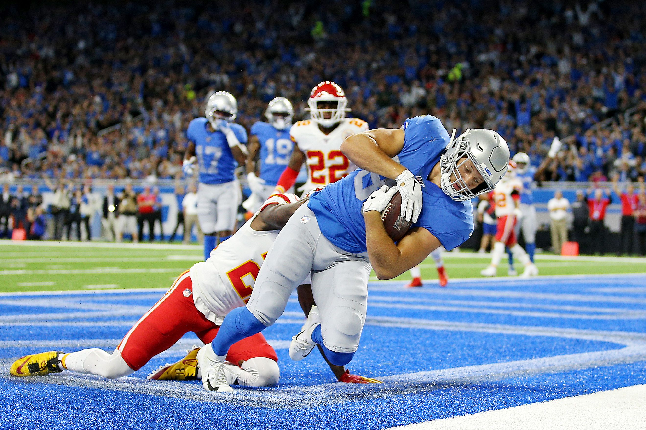 Detroit Lions activate tight end Isaac Nauta off COVID-19 reserve list