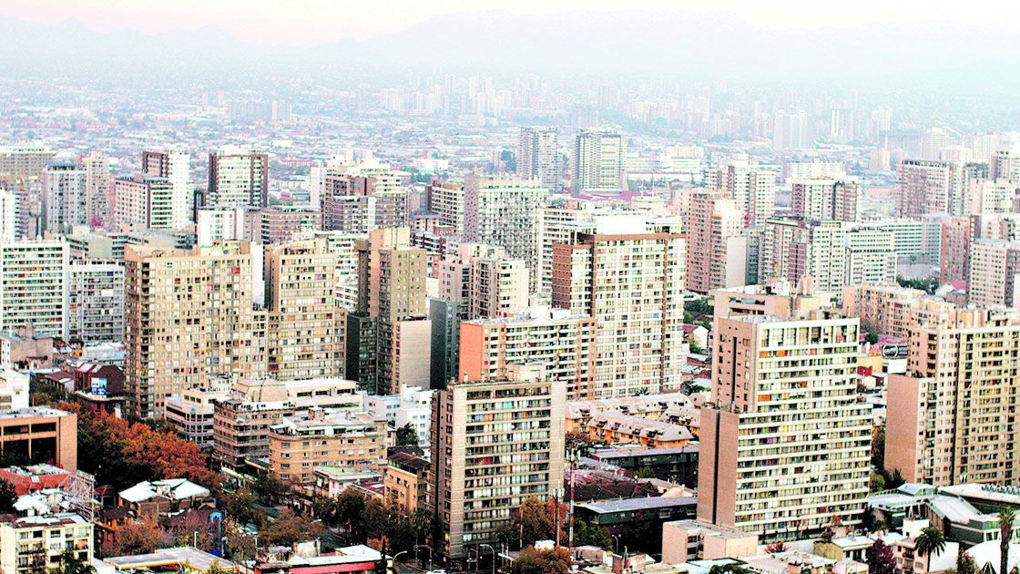 Santiago luego de la lluvia