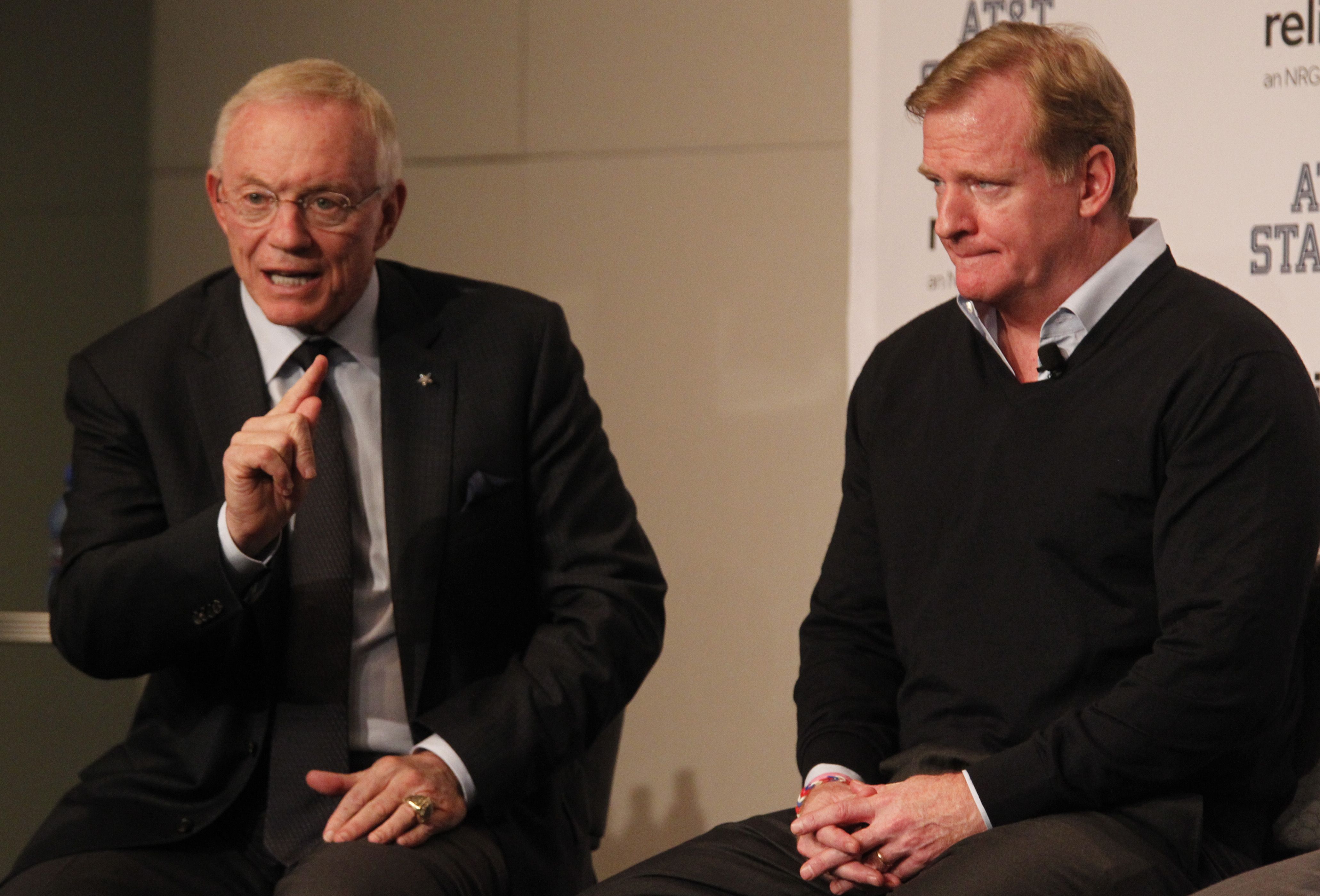 Roger Goodell: NFL commissioner remains steadfast over not