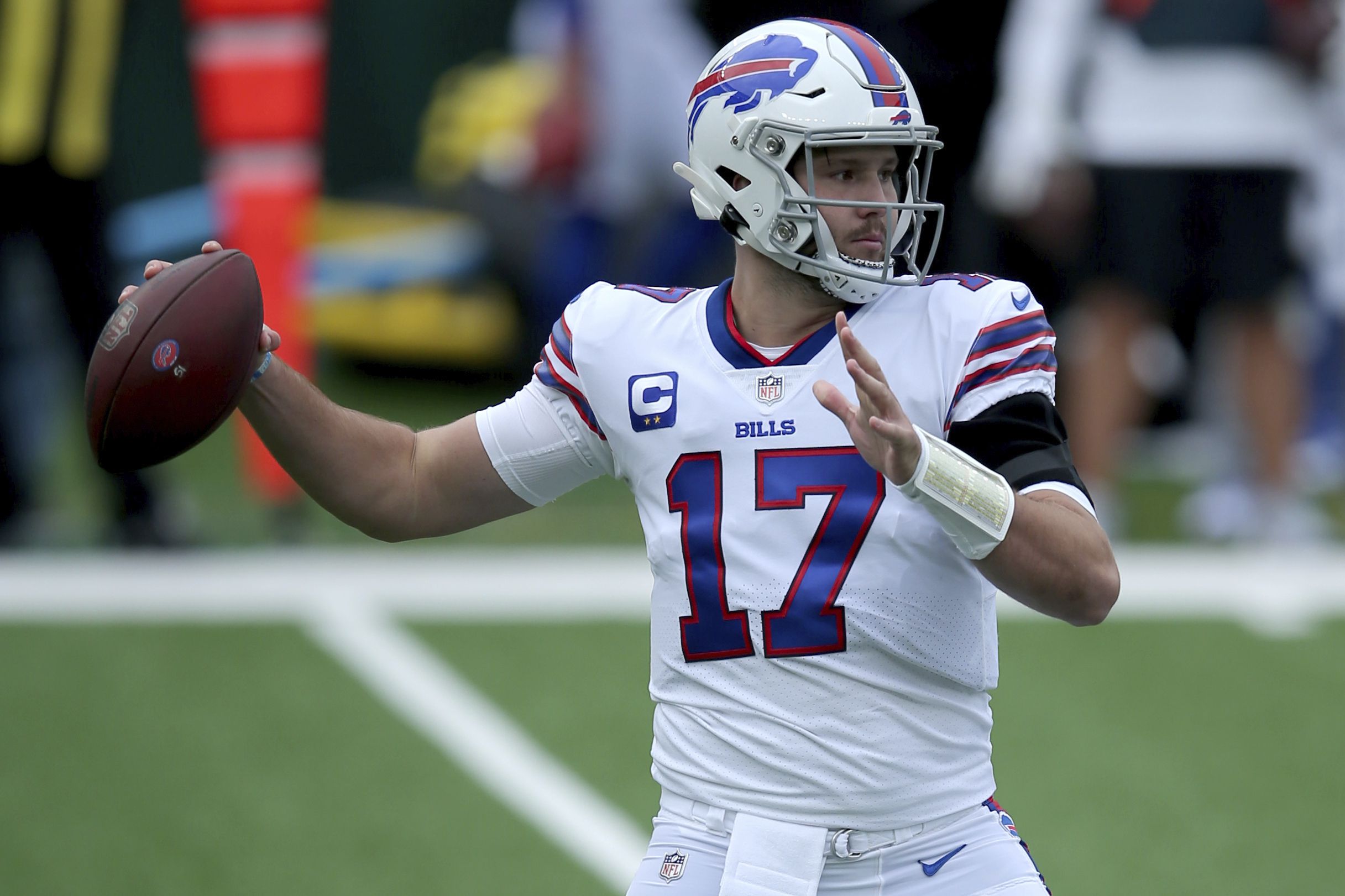 Grieving Josh Allen shines, Buffalo Bills torch Seattle Seahawks