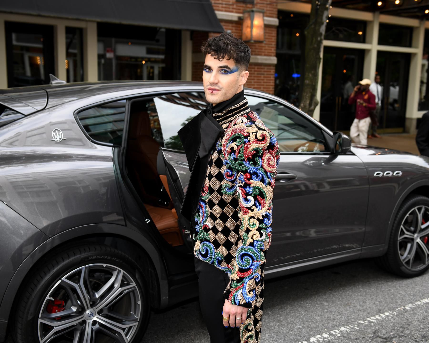 MET GALA Darren Criss and Maserati