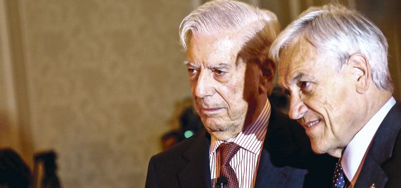 vargas llosa y piñera