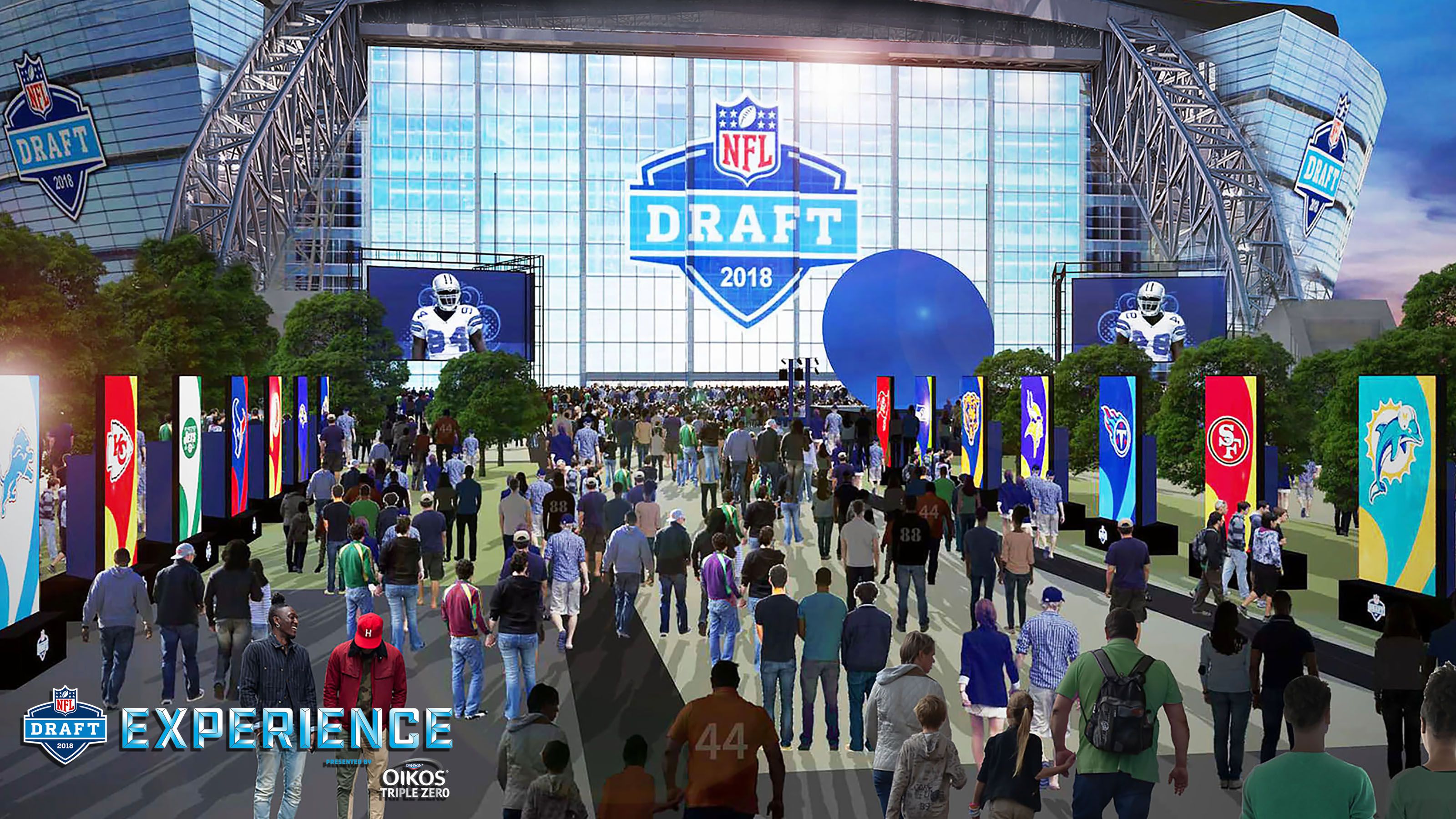 NFL Draft Experience presented by Dannon® Oikos® Triple Zero FAQ